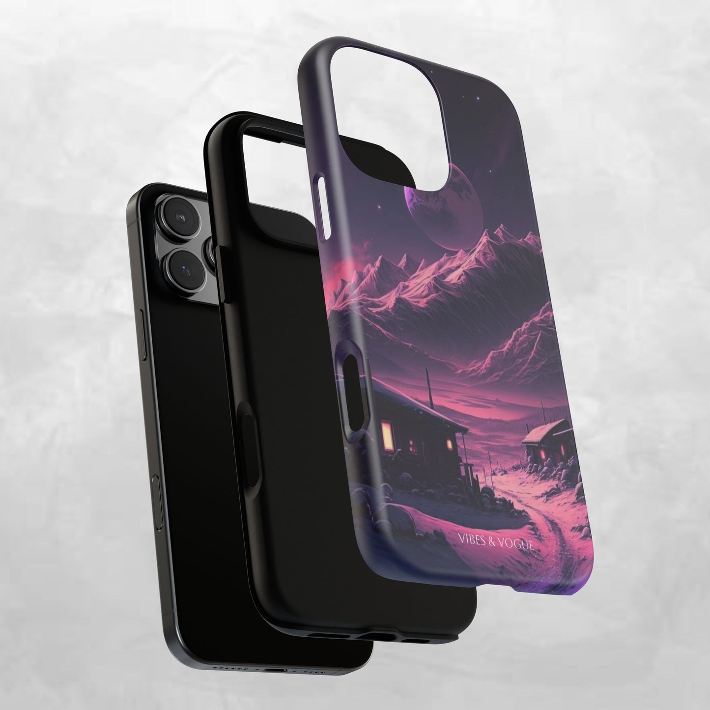 Futuristic Phone Case, Galaxy Aesthetic, Cosmic Art, Stylish Protection, Gifts for Tech Lovers