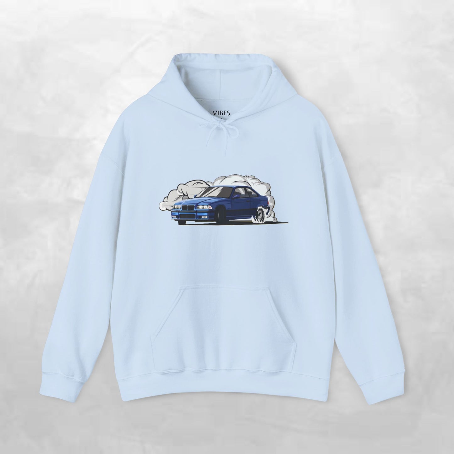 Cool Car Graphic Hoodie for Auto Lovers, Vintage Sweatshirt, Perfect Gift for Car Enthusiasts, Casual Wear, Unisex Hoodie