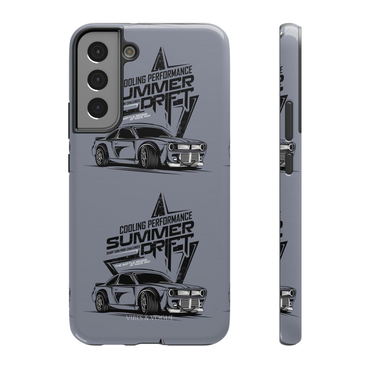 Summer Drift Racing Impact-Resistant Phone Case