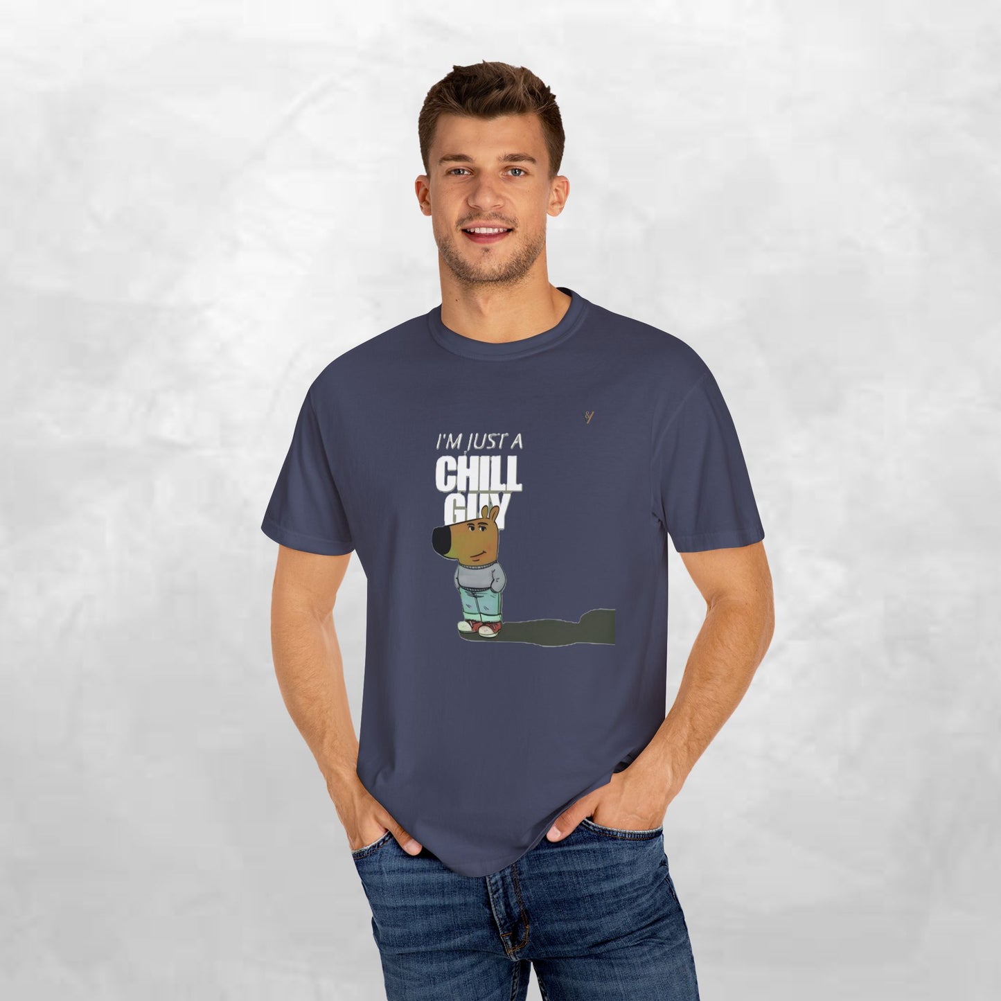 Chill Guy Graphic T-Shirt - Relaxed Unisex Tee for Casual Vibes