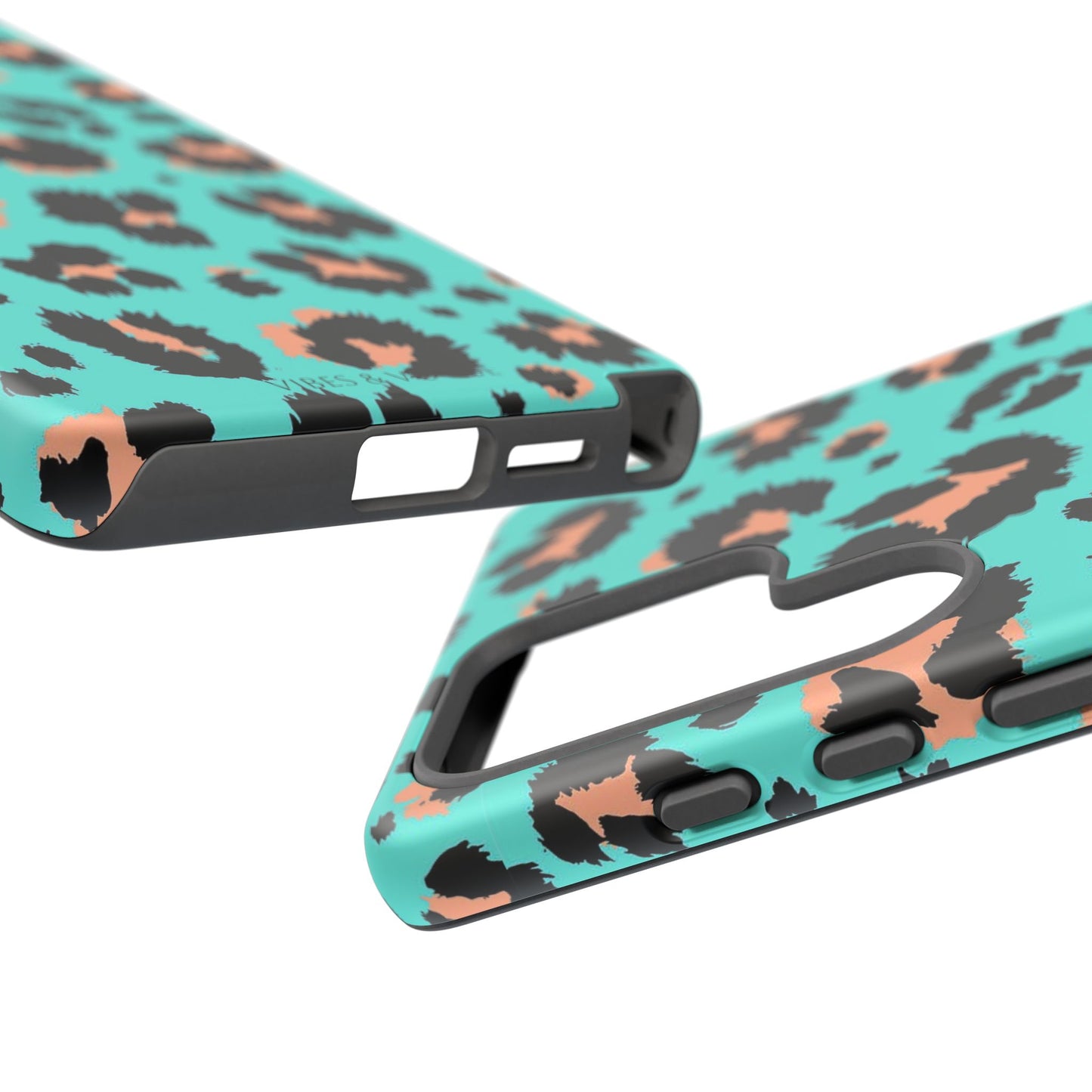 Leopard Print Phone Case, Tough Phone Case, Wild Style Accessory, Animal Print Cover, Stylish Phone Protection