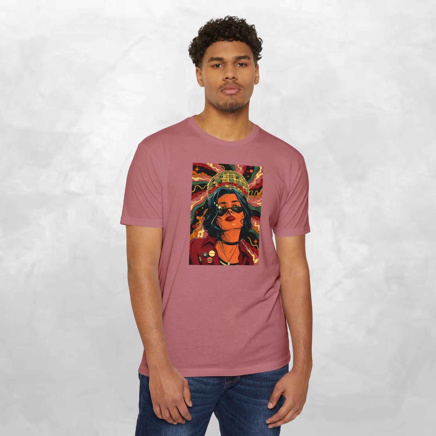 Bohemian Graphic T-Shirt - Vibrant Art Tee for Creative Souls