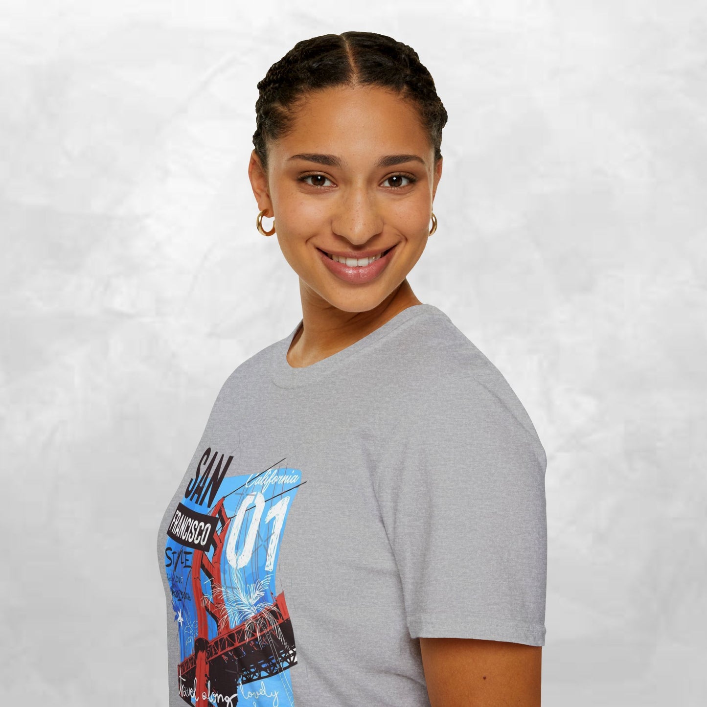 San Francisco Golden Gate Bridge Graphic T-Shirt — City Travel Tee