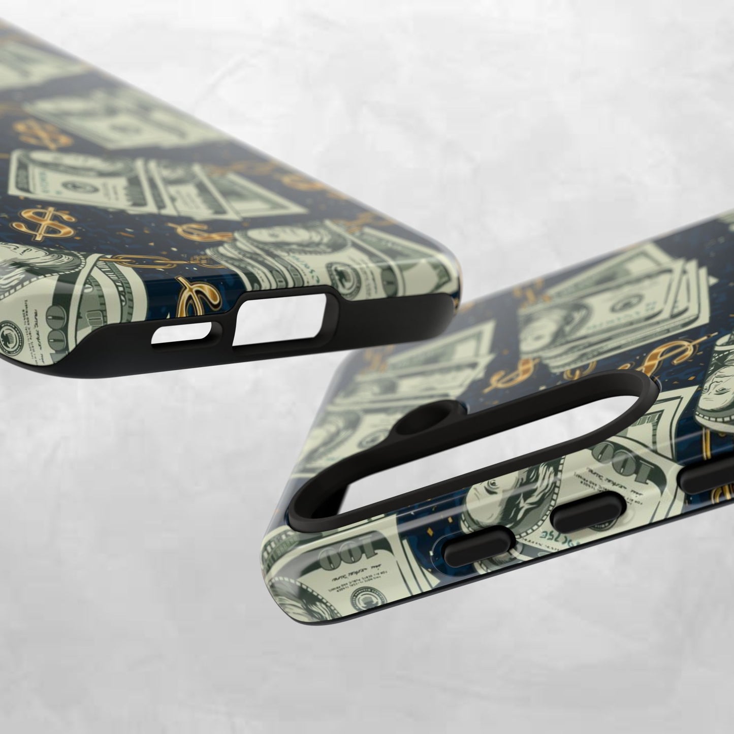Money Motivation Phone Case, Tough Cases for iPhone, Money Design Phone Accessory, Trendy Tech Gifts, Unique Phone Cover