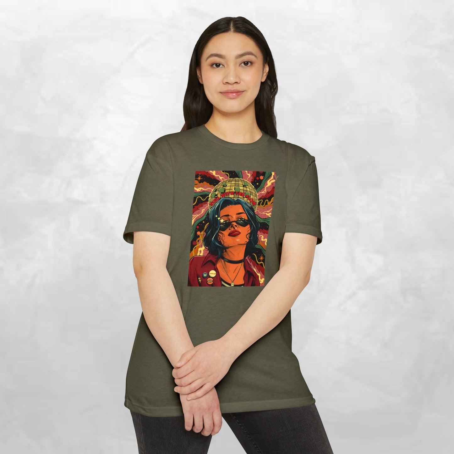 Bohemian Graphic T-Shirt - Vibrant Art Tee for Creative Souls