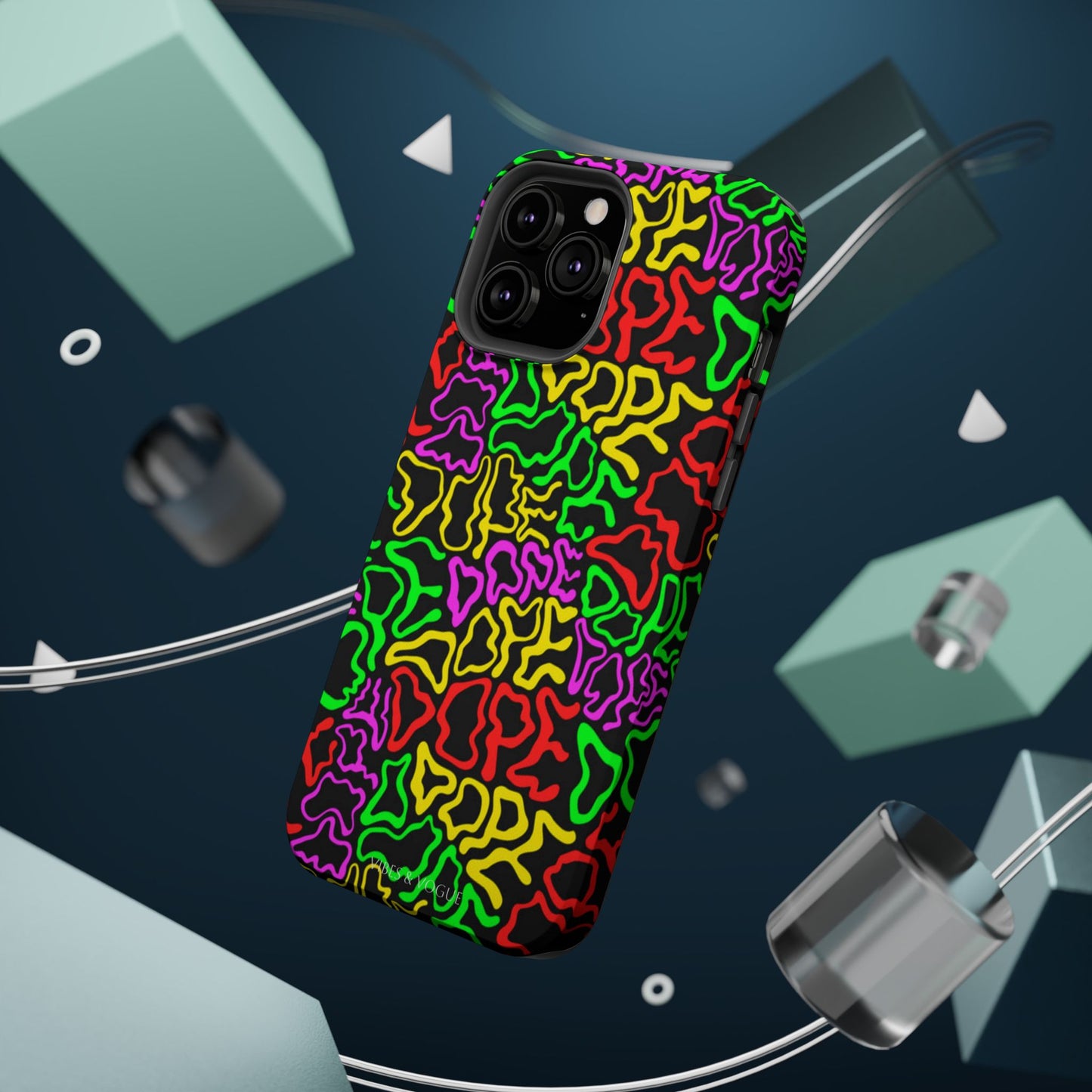 Colorful Magnetic Phone Cases, Funky Case for Teens, Cool Phone Accessories, Unique Gift for Friends, Vibrant Tough Cases, Phone Protection