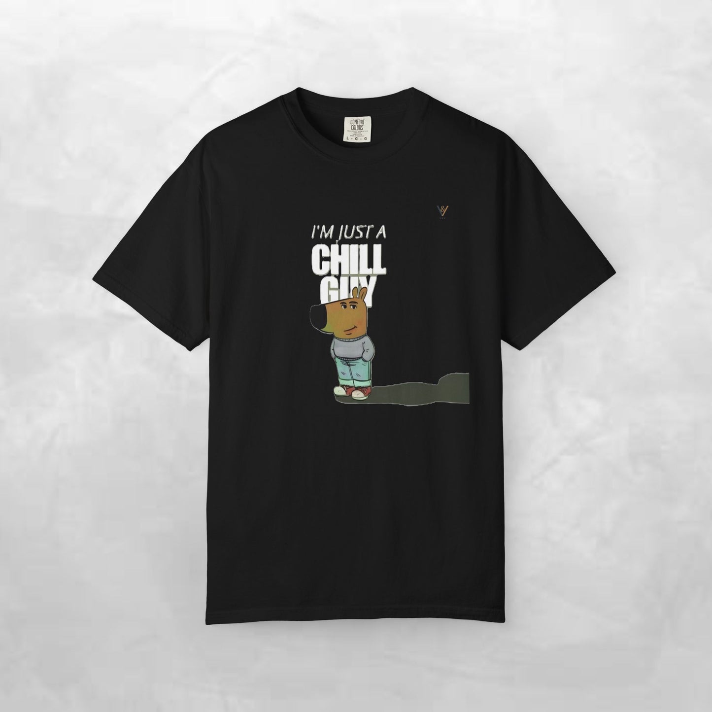 Chill Guy Graphic T-Shirt - Relaxed Unisex Tee for Casual Vibes