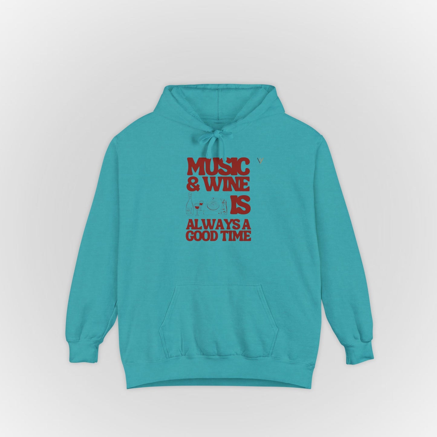 Comfortable Unisex Garment-Dyed Hoodie for Relaxed Days