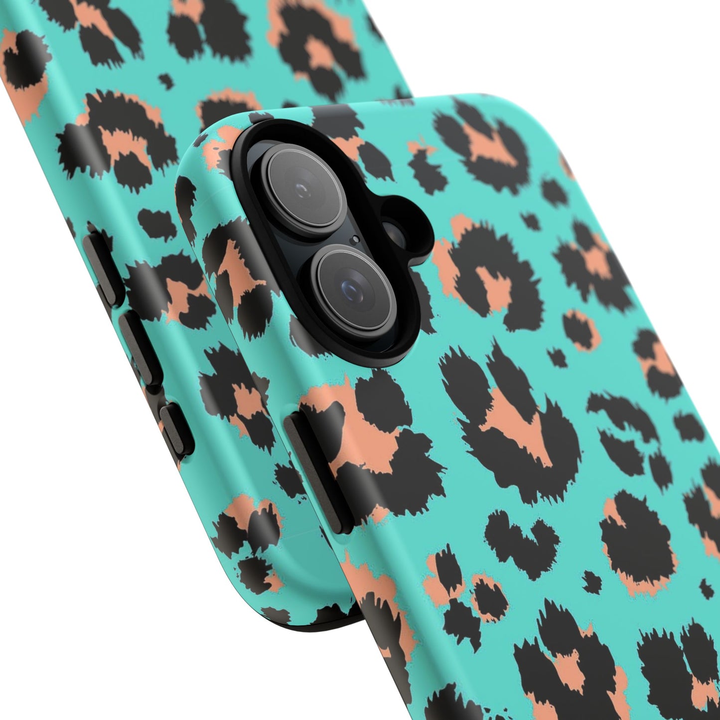 Leopard Print Phone Case, Tough Phone Case, Wild Style Accessory, Animal Print Cover, Stylish Phone Protection