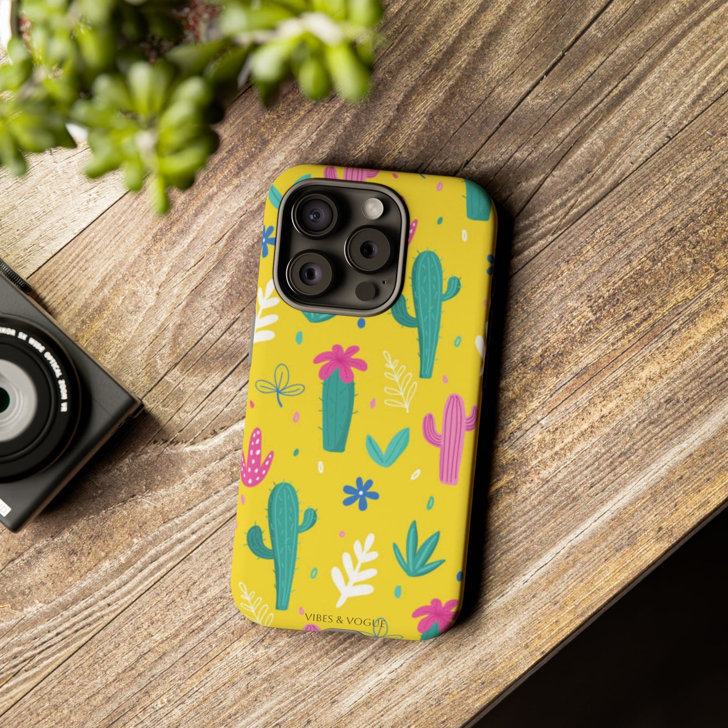 Cactus Phone Case - Tough Cases for Nature Lovers