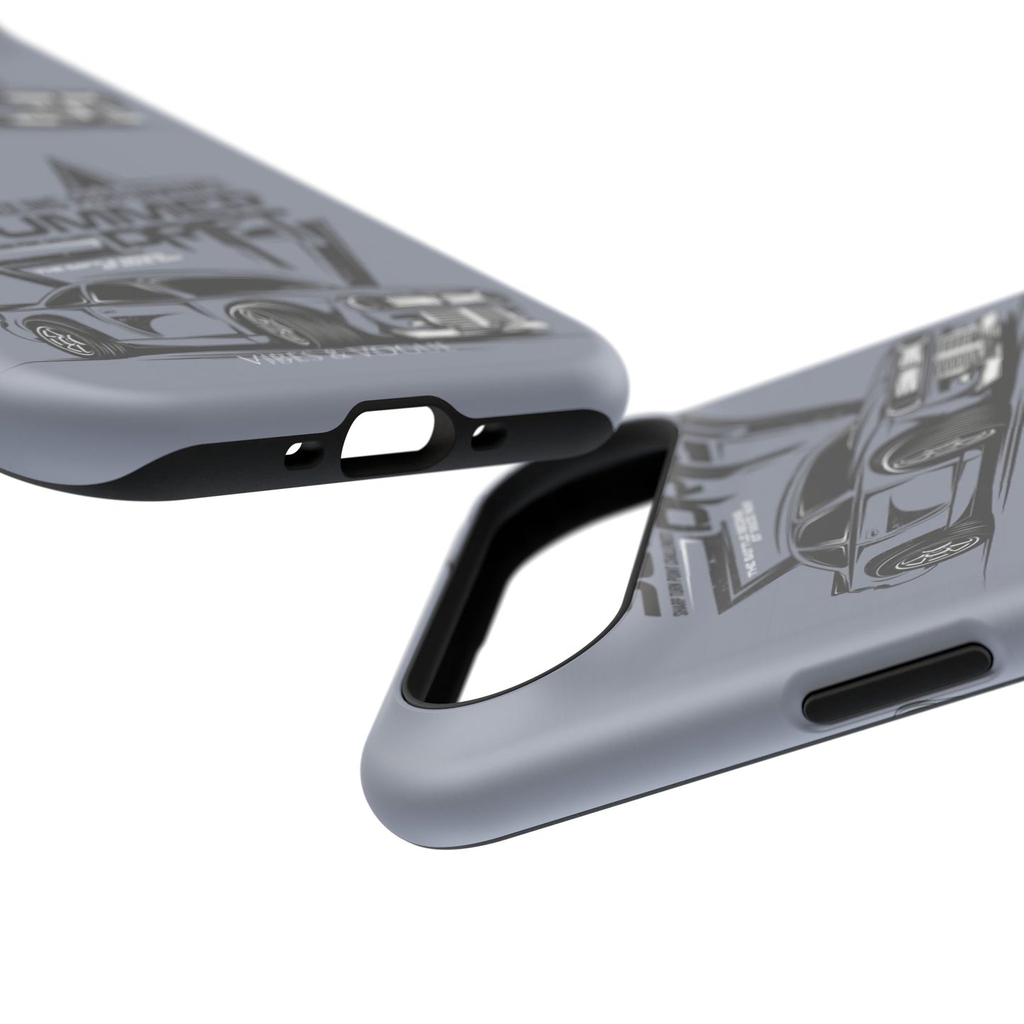Summer Drift Racing Impact-Resistant Phone Case