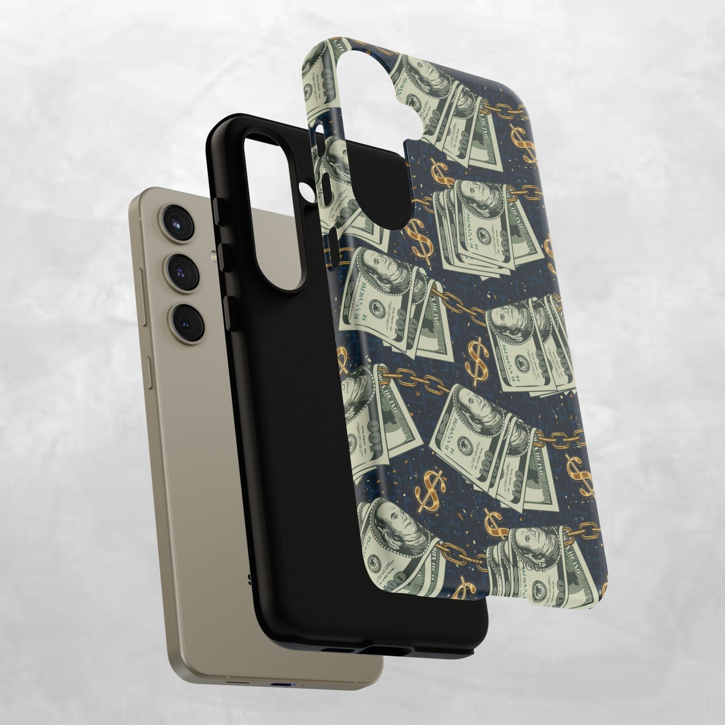 Money Motivation Phone Case, Tough Cases for iPhone, Money Design Phone Accessory, Trendy Tech Gifts, Unique Phone Cover