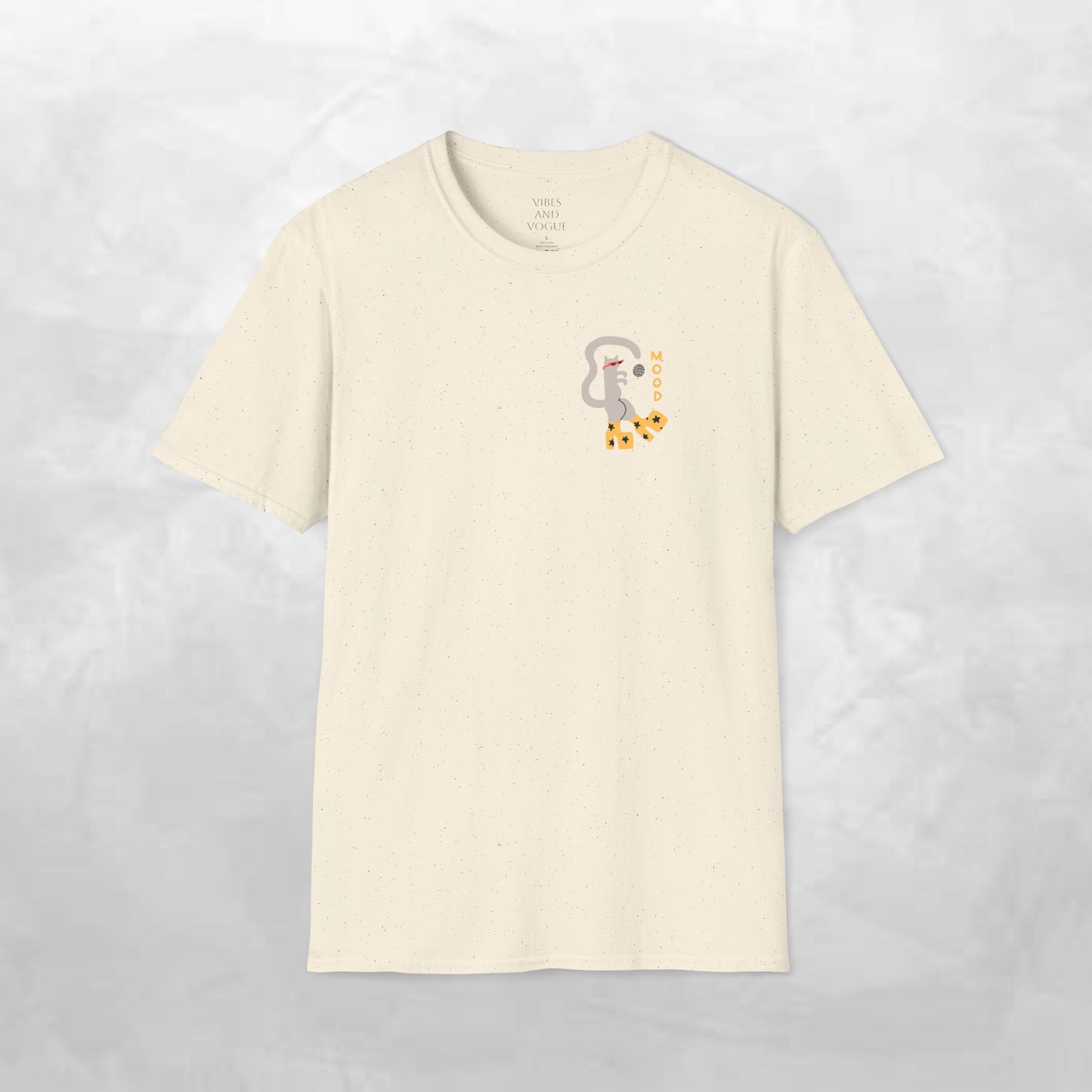 Ghost & Sunflowers T-Shirt — Cute Minimal Halloween Tee