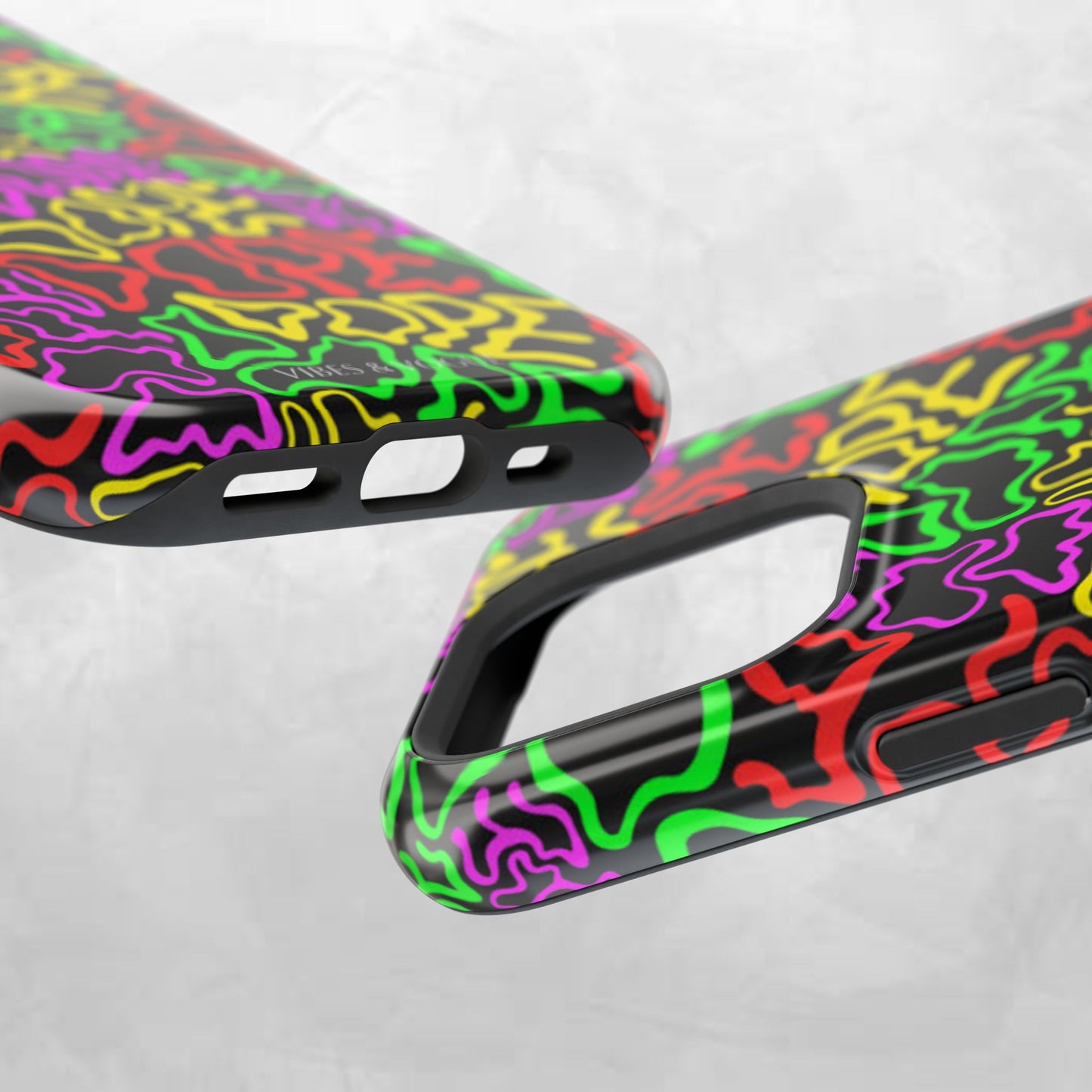 Colorful Magnetic Phone Cases, Funky Case for Teens, Cool Phone Accessories, Unique Gift for Friends, Vibrant Tough Cases, Phone Protection