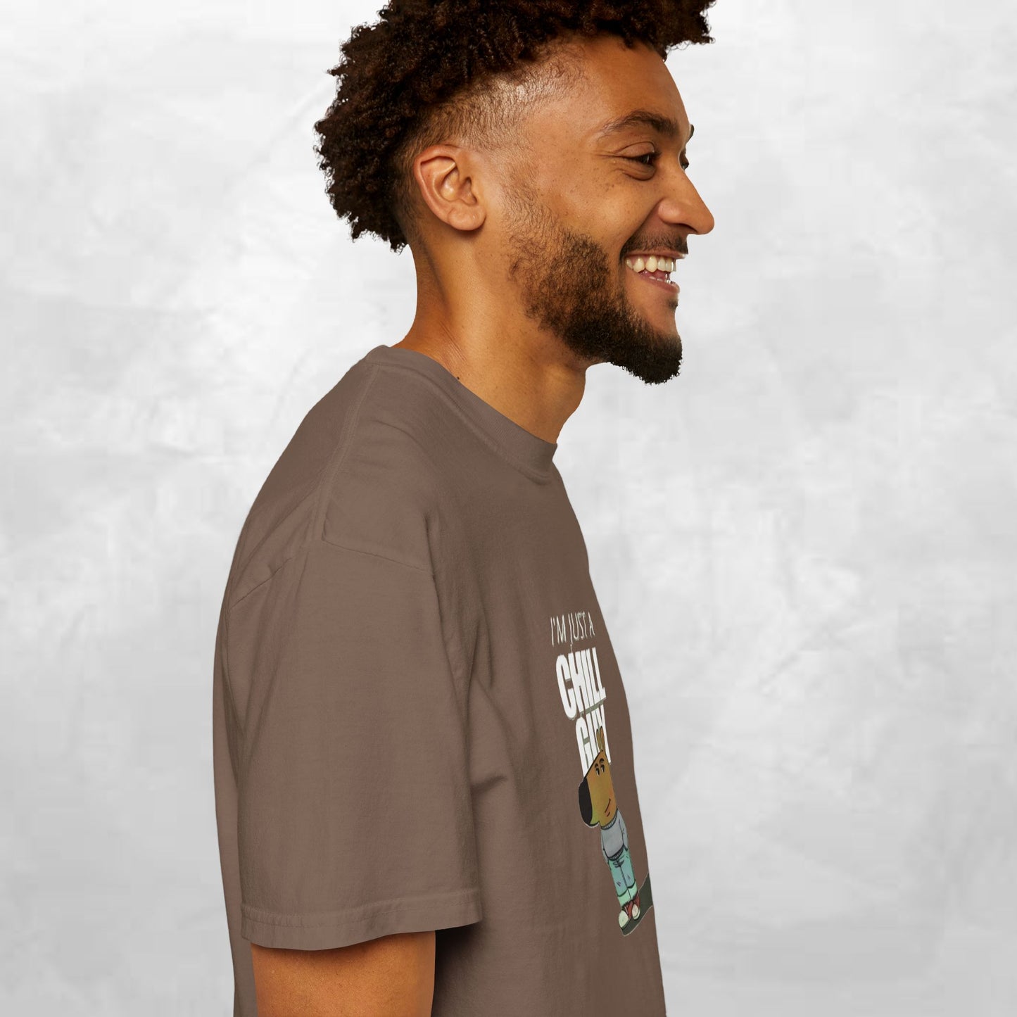 Chill Guy Graphic T-Shirt - Relaxed Unisex Tee for Casual Vibes