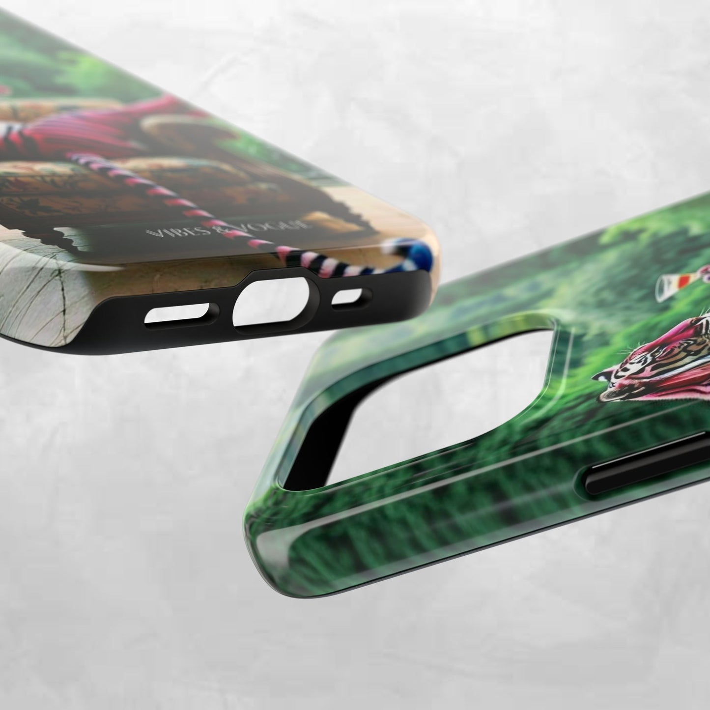 Relaxed Tiger Phone Case | Tough Case for Animal Lovers, Unique Gift for Friends, Stylish Tech Accessories, Fun Phone Cover, Vibrant Design