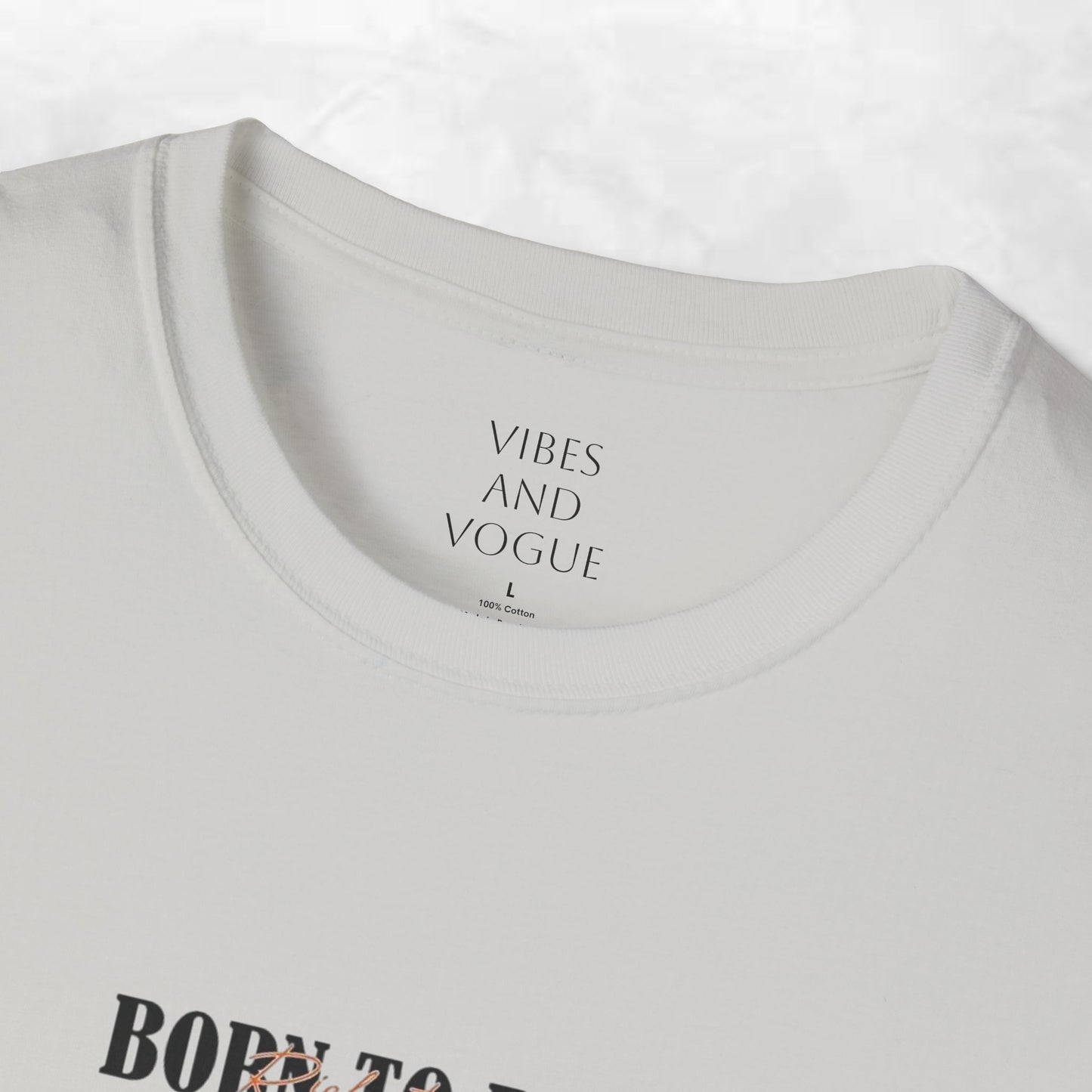 Born to Risk T-Shirt — Minimalist Motivational Graphic Tee