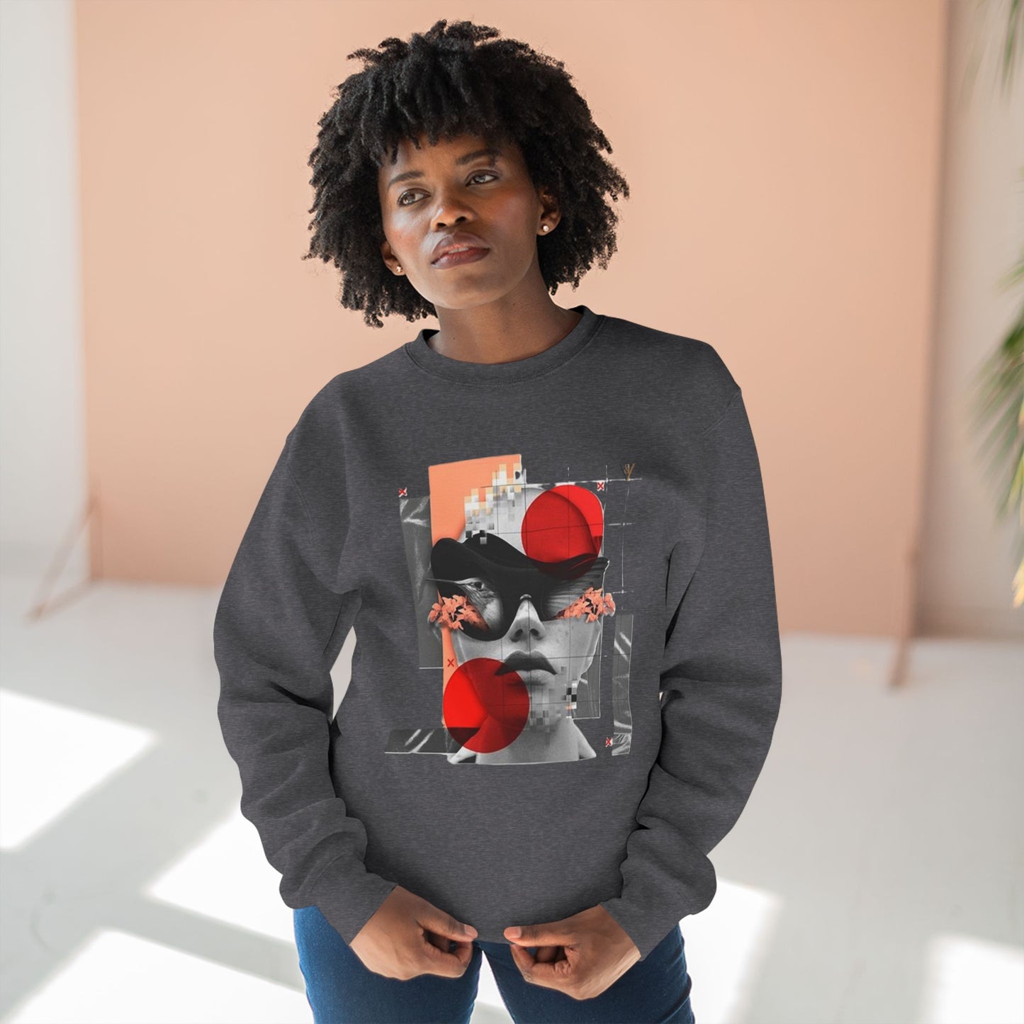 Minimalist Unisex Crewneck Sweatshirt – Cozy Casual Layering for Everyday Style