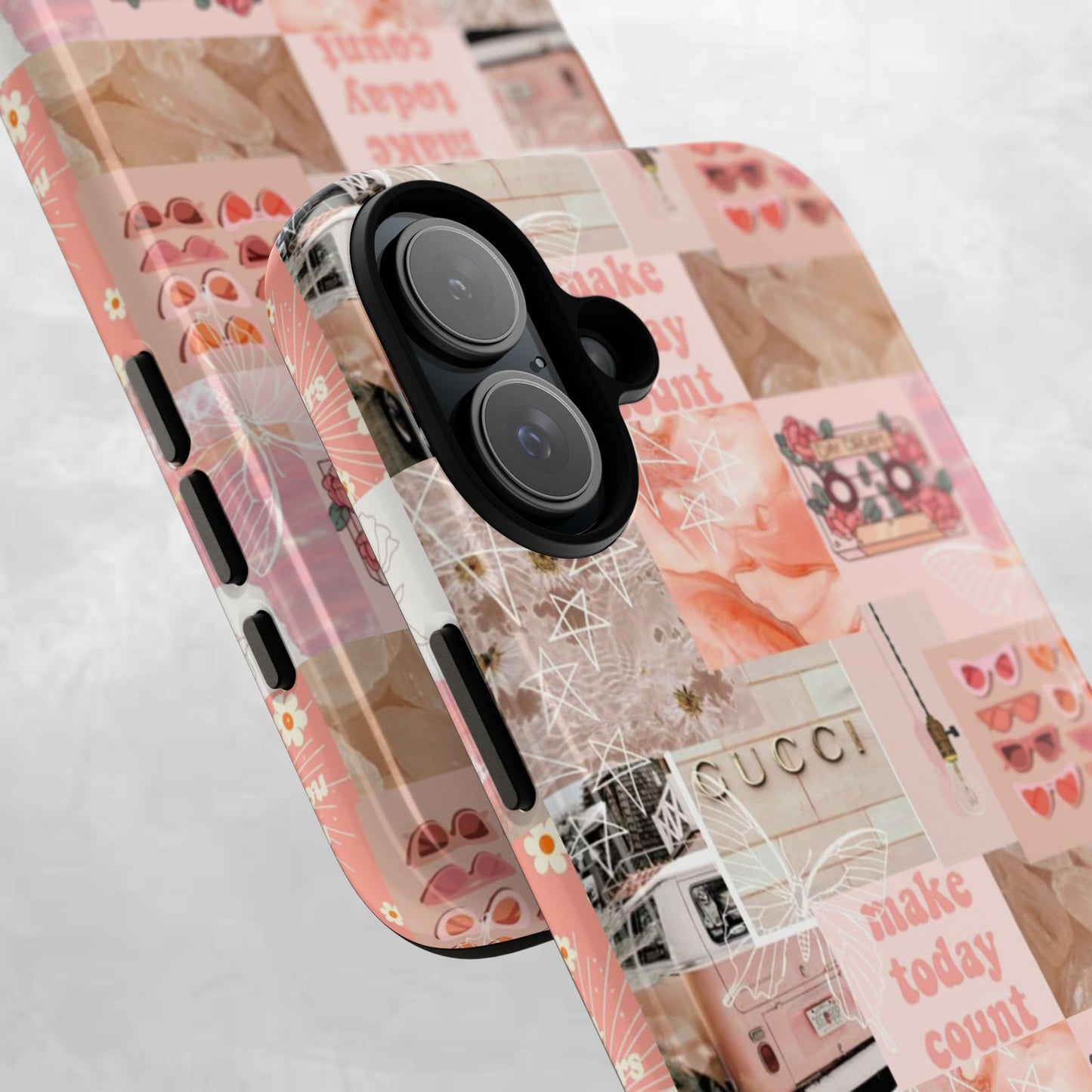 Stylish Phone Case for Trendsetters, Customizable Smartphone Cover, Vibes & Vogue Design, Floral Aesthetic Gift, Unique Tech Accessory