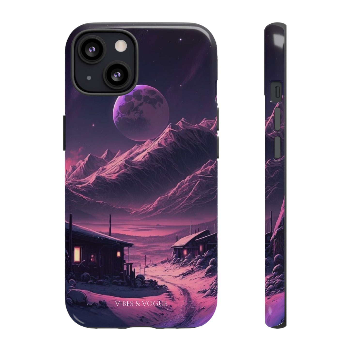 Futuristic Phone Case, Galaxy Aesthetic, Cosmic Art, Stylish Protection, Gifts for Tech Lovers