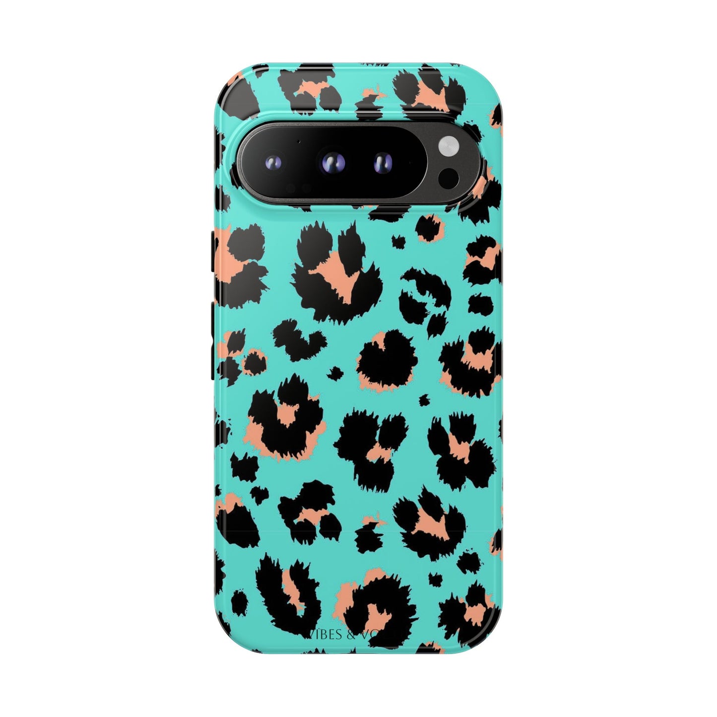 Leopard Print Phone Case, Tough Phone Case, Wild Style Accessory, Animal Print Cover, Stylish Phone Protection