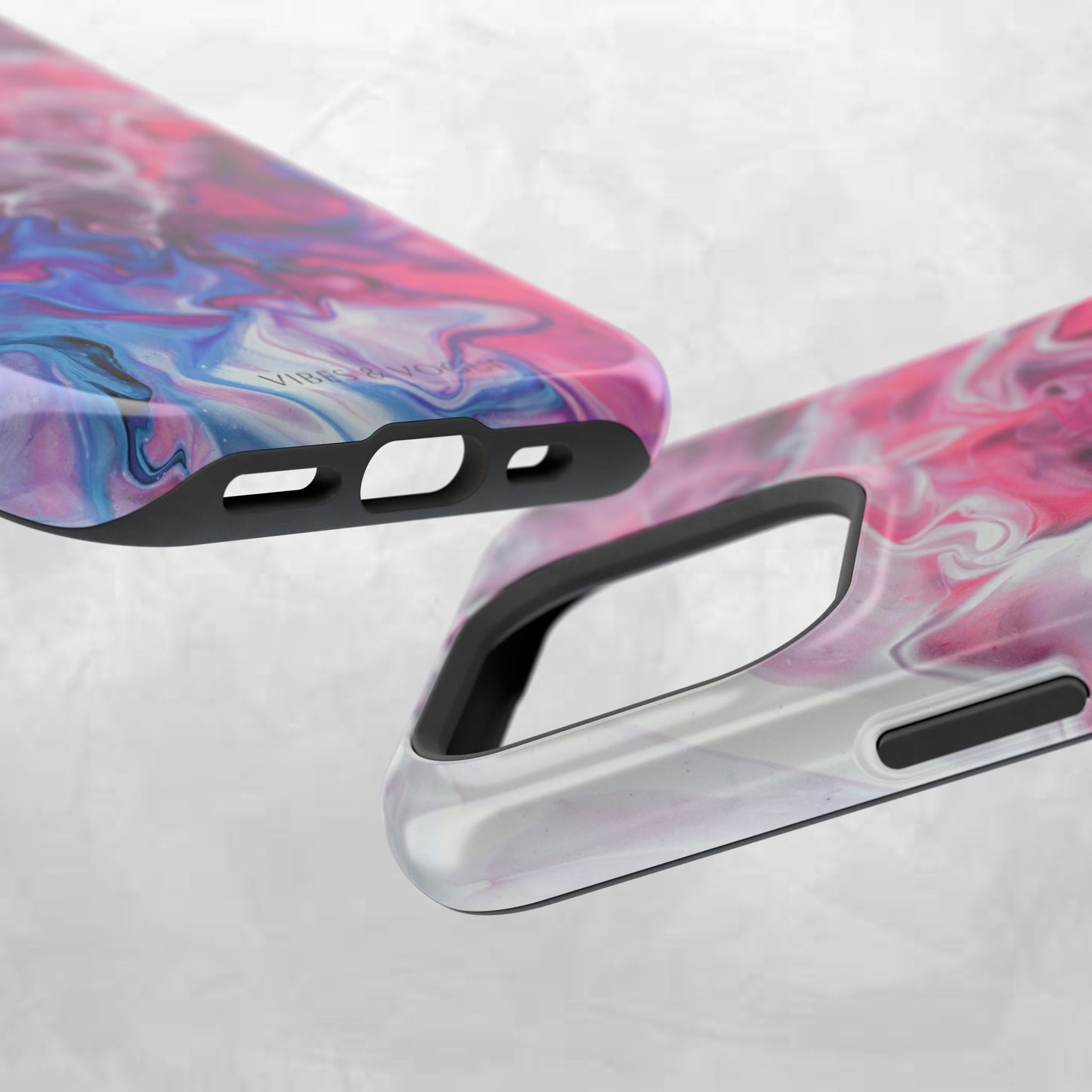 Vibrant Phone Case for Trendsetters | Abstract Marble Design, Impact-Resistant, Stylish Tech Accessory, Perfect Gift