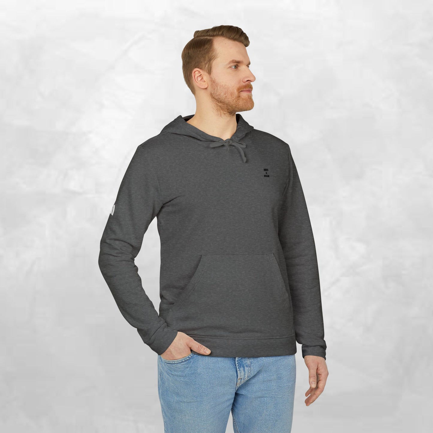 Adidas Unisex Fleece Hoodie - Cozy Athletic Fashion for Everyday Wear