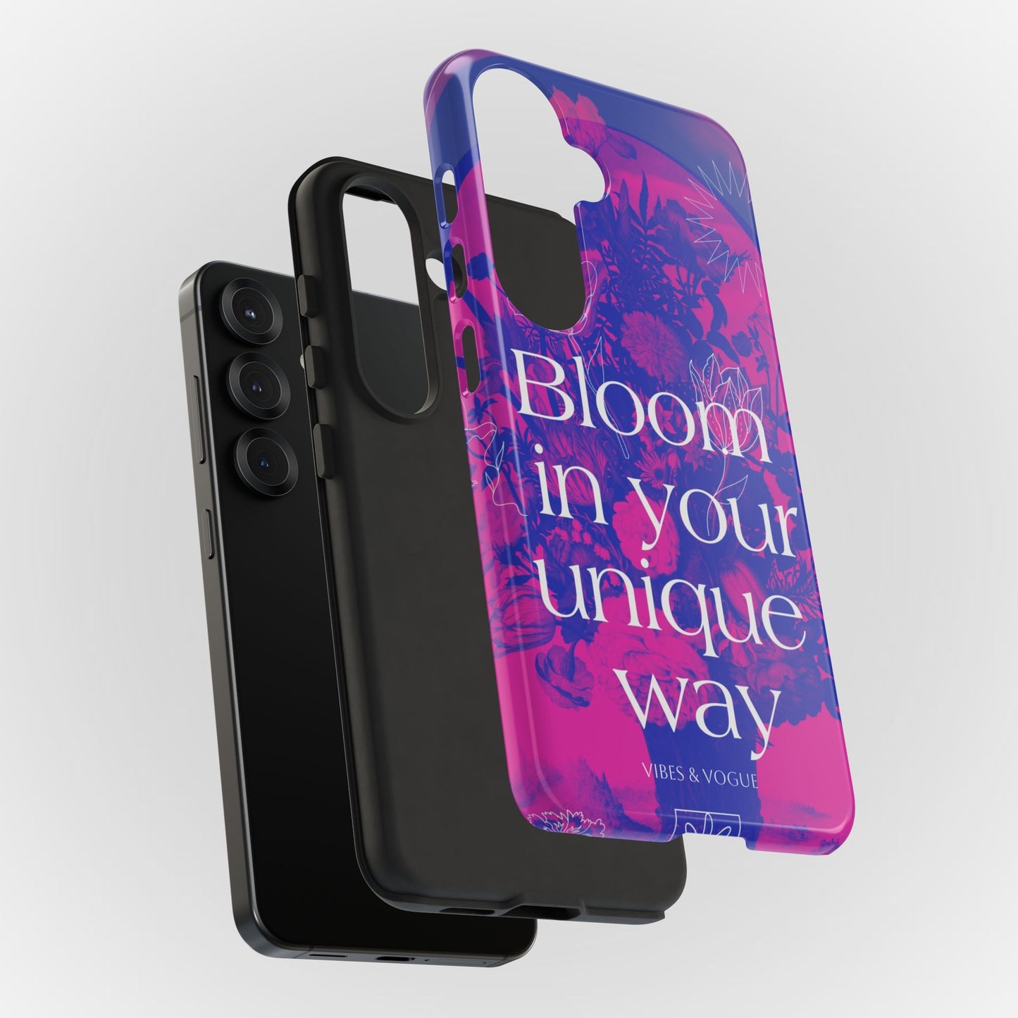 Bloom in Your Unique Way Phone Case - Tough and Stylish Design