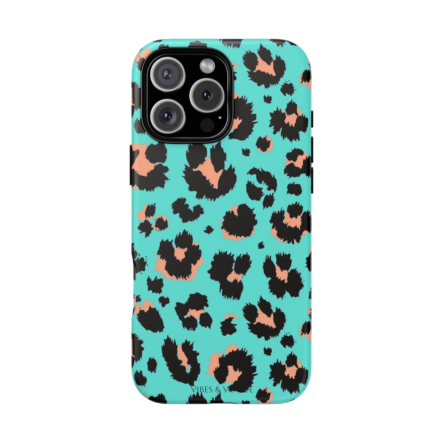Leopard Print Phone Case, Tough Phone Case, Wild Style Accessory, Animal Print Cover, Stylish Phone Protection