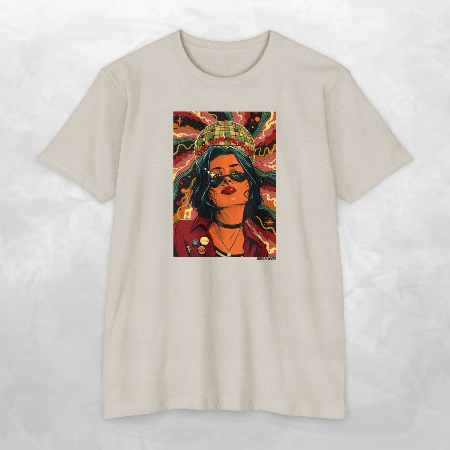 Bohemian Graphic T-Shirt - Vibrant Art Tee for Creative Souls