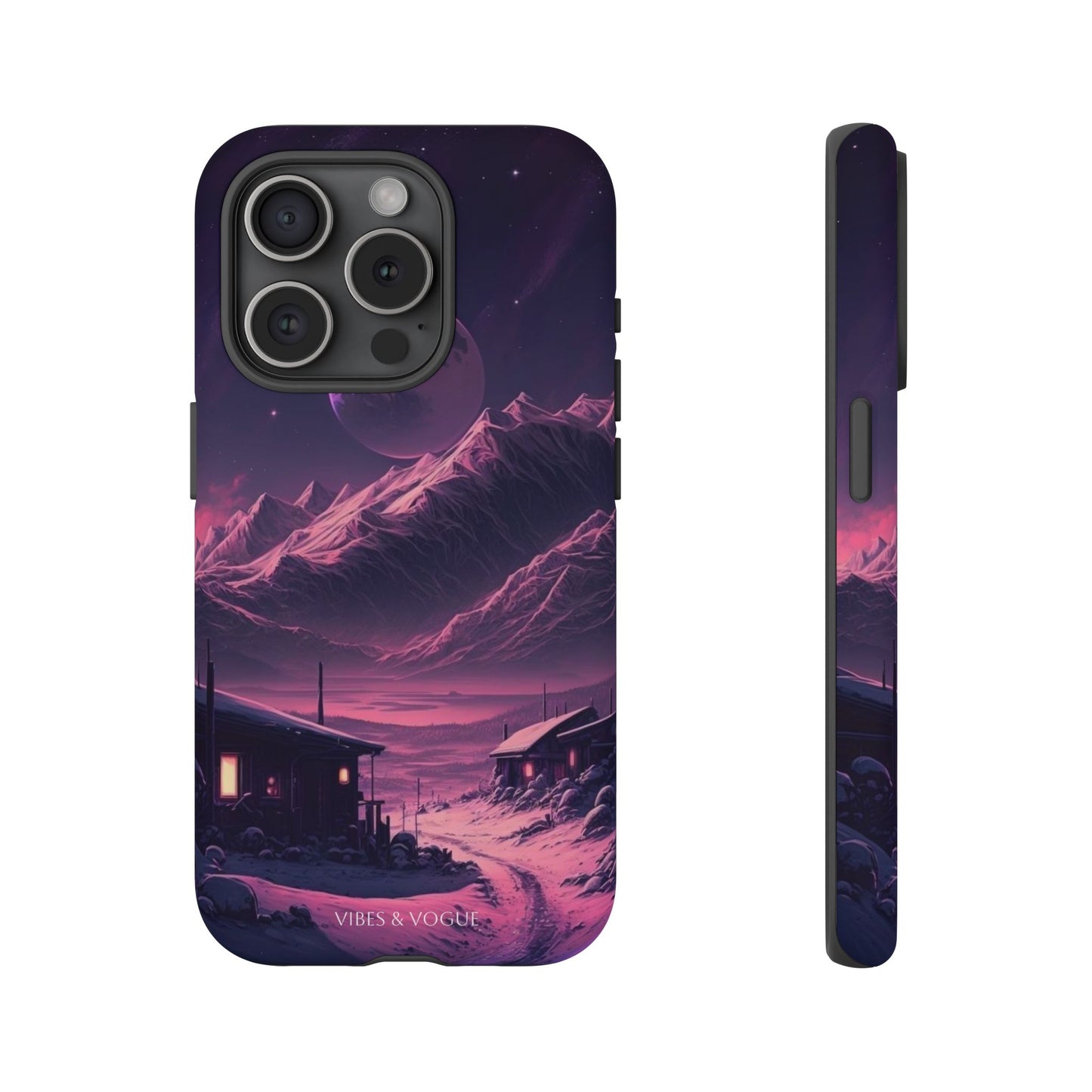 Futuristic Phone Case, Galaxy Aesthetic, Cosmic Art, Stylish Protection, Gifts for Tech Lovers