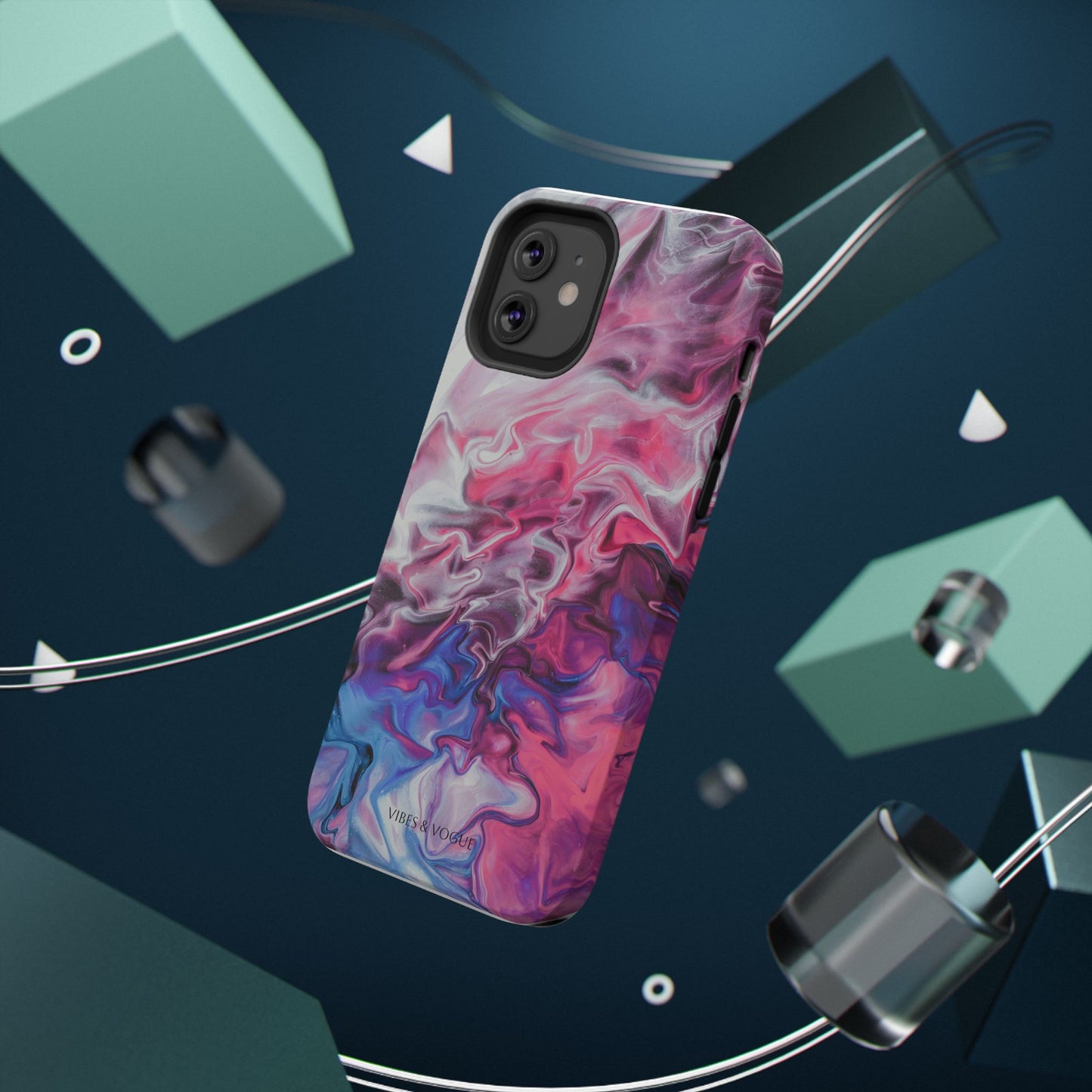 Vibrant Phone Case for Trendsetters | Abstract Marble Design, Impact-Resistant, Stylish Tech Accessory, Perfect Gift