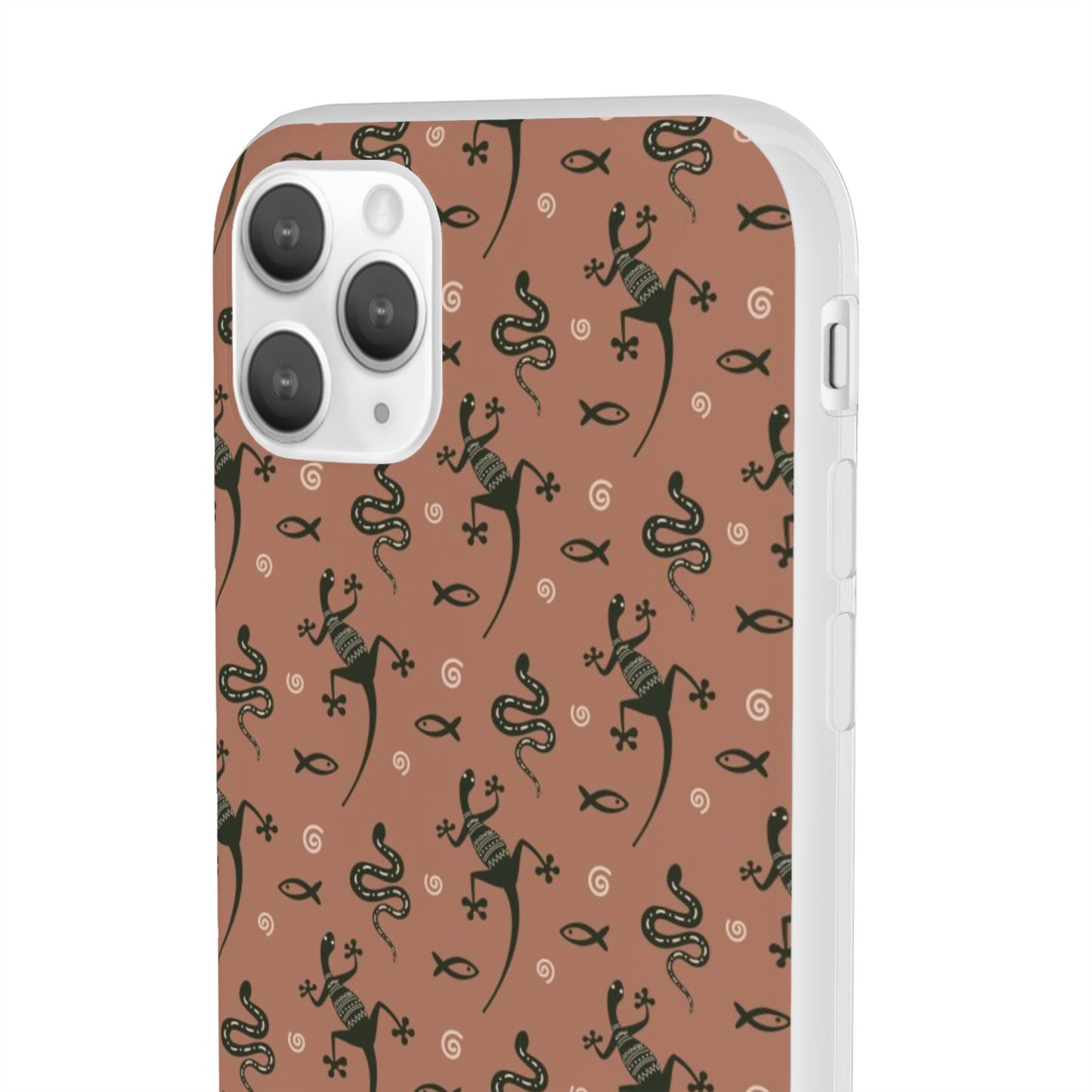 Whimsical Flexi Cases for Trendy Phone Protection, Stylish Accessories, Gift Idea for Animal Lovers, Eco-Friendly Design, Cute Lizard [...]