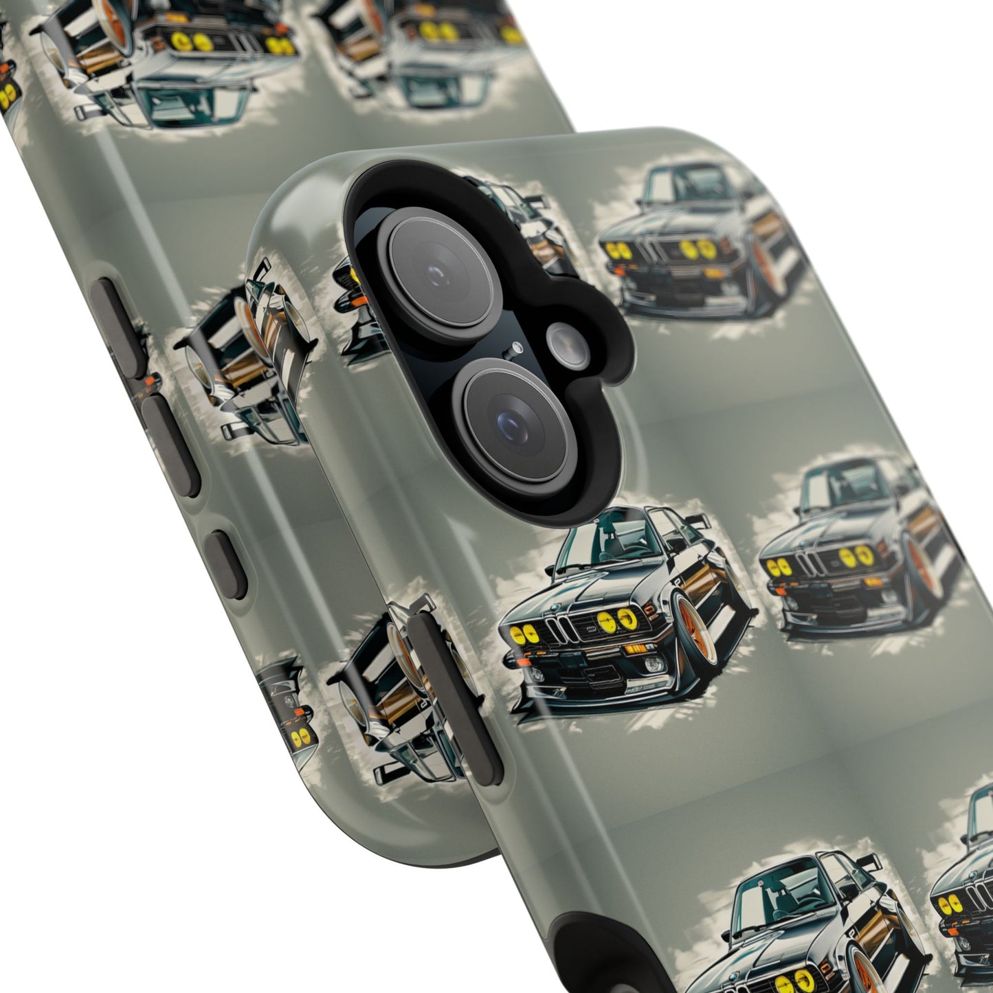 Stylish Car-Themed Magnetic Tough Cases - Perfect for Auto Enthusiasts