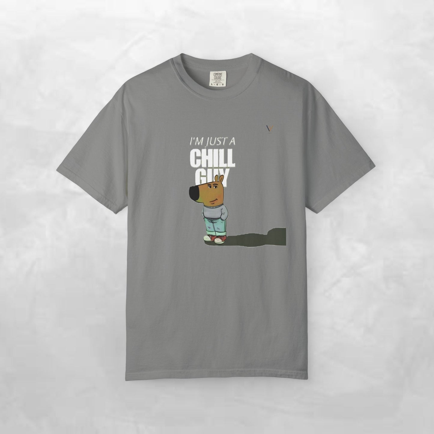 Chill Guy Graphic T-Shirt - Relaxed Unisex Tee for Casual Vibes