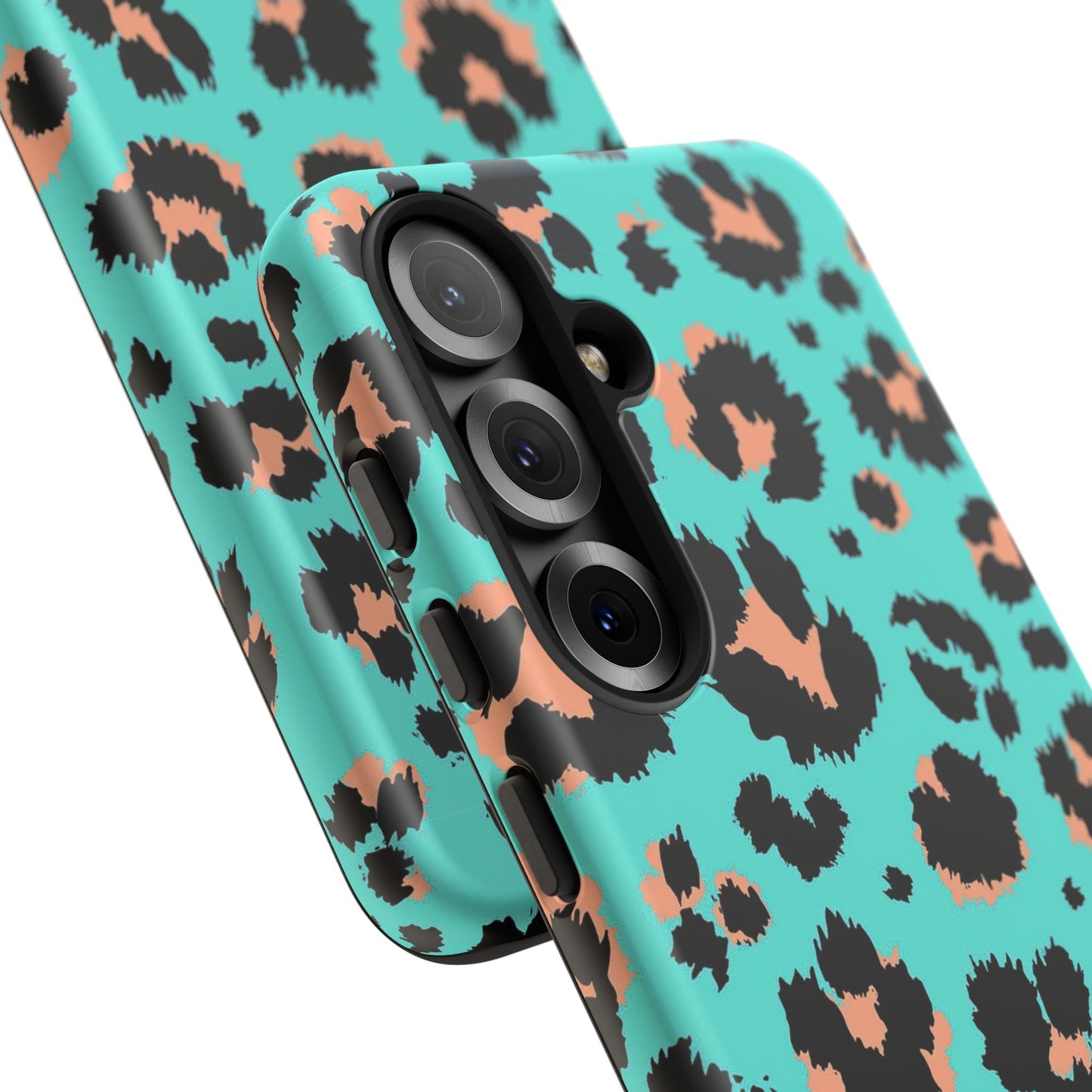 Leopard Print Phone Case, Tough Phone Case, Wild Style Accessory, Animal Print Cover, Stylish Phone Protection