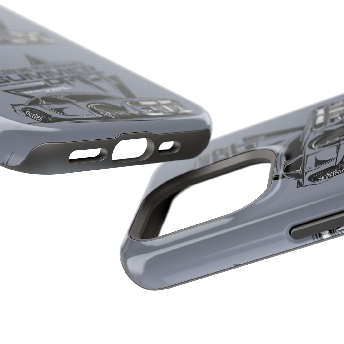 Summer Drift Racing Impact-Resistant Phone Case