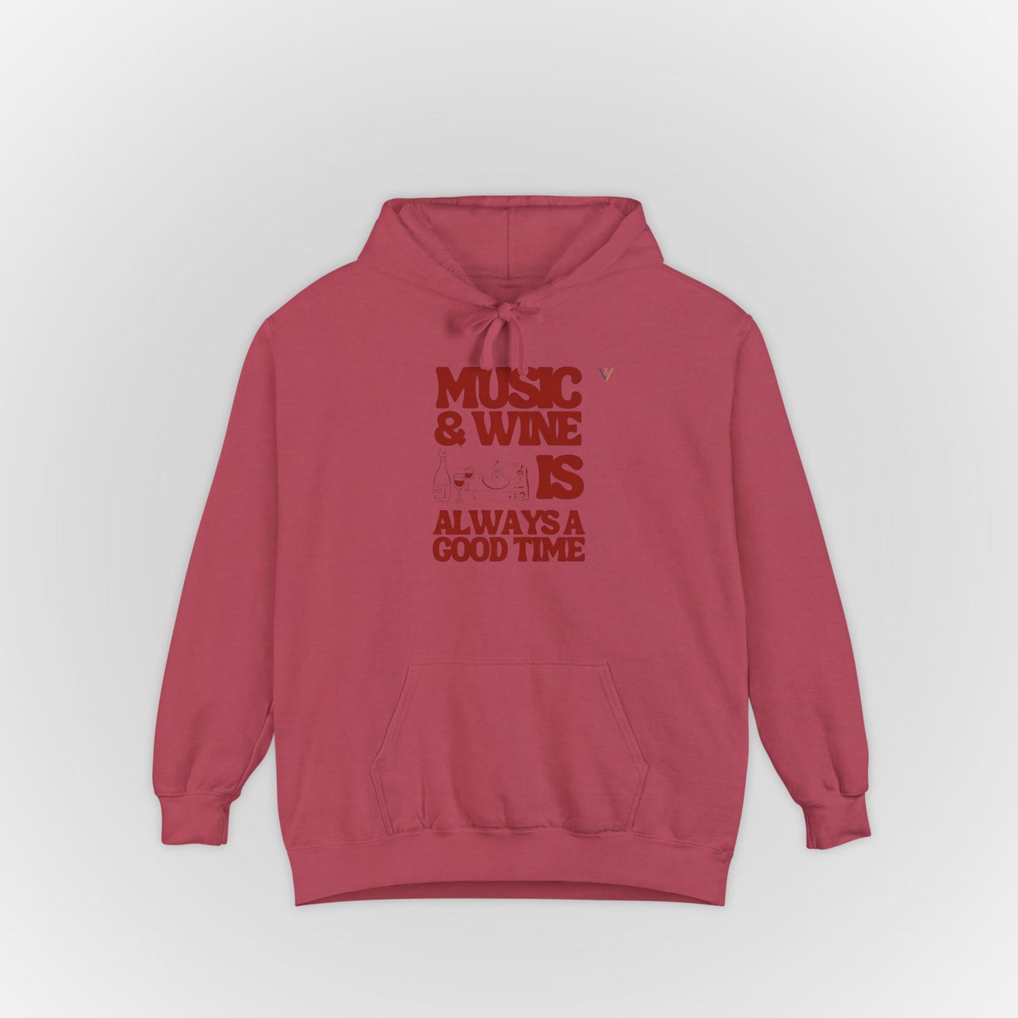 Comfortable Unisex Garment-Dyed Hoodie for Relaxed Days