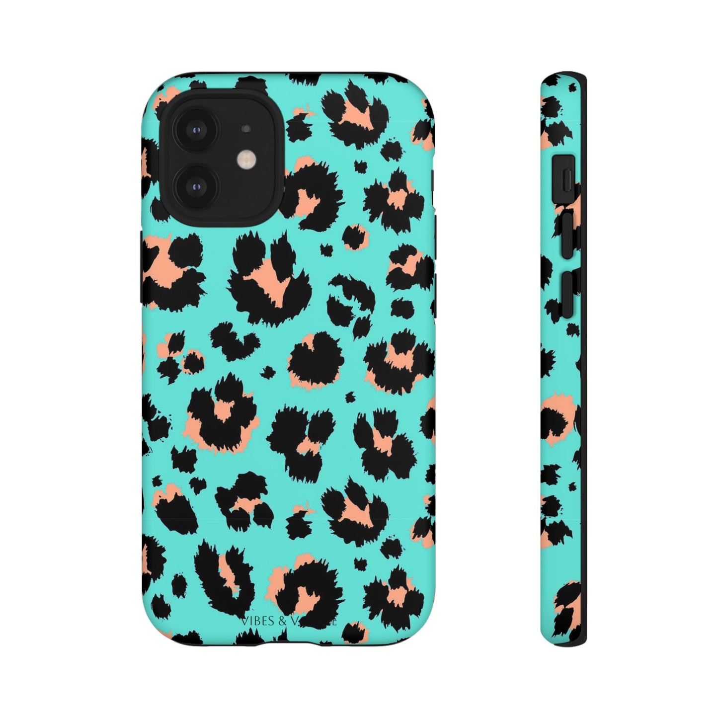 Leopard Print Phone Case, Tough Phone Case, Wild Style Accessory, Animal Print Cover, Stylish Phone Protection