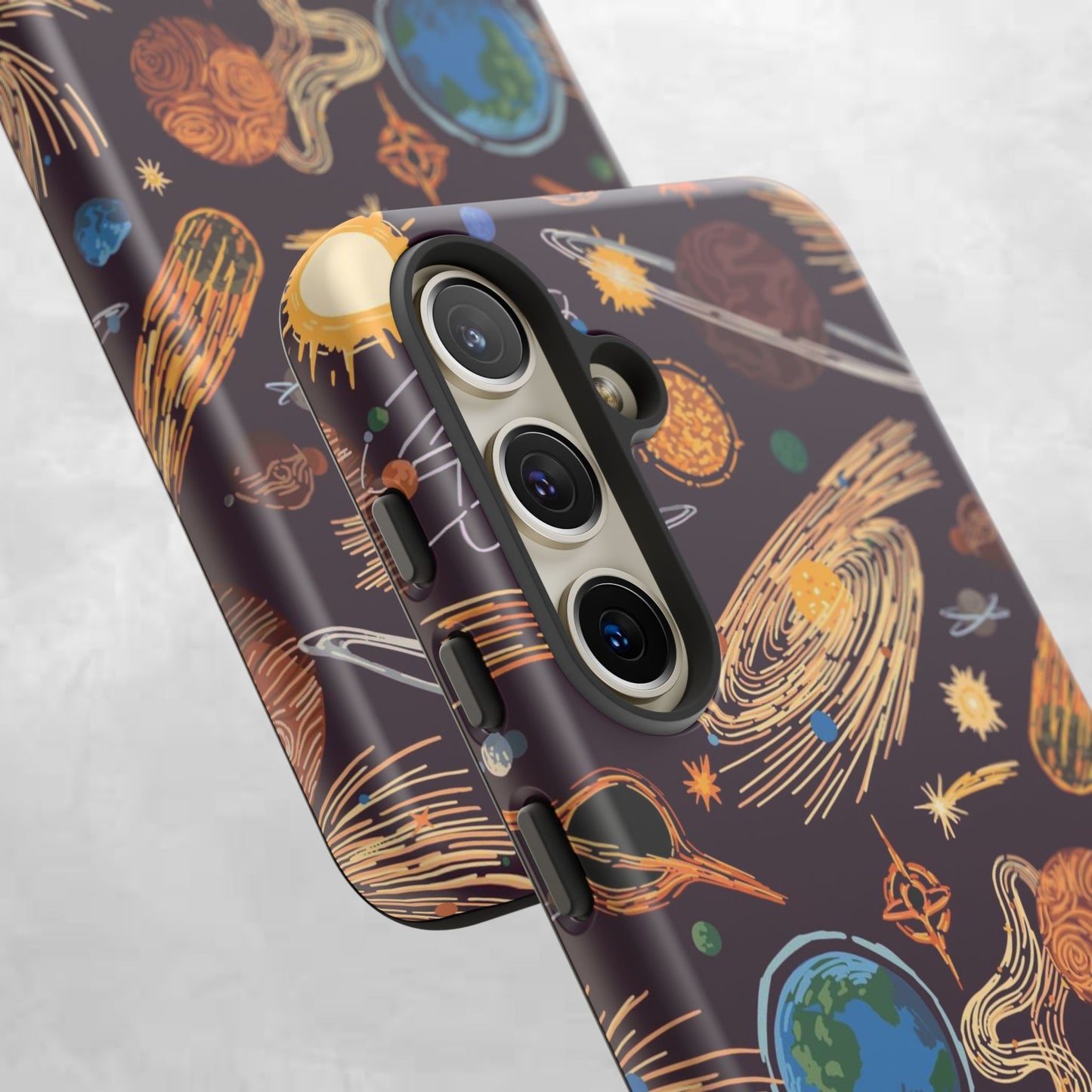 Space-Themed Phone Case - Cosmic Galaxy Design, Durable Protective Cover, Unique Gift, Celestial Lover's Accessory