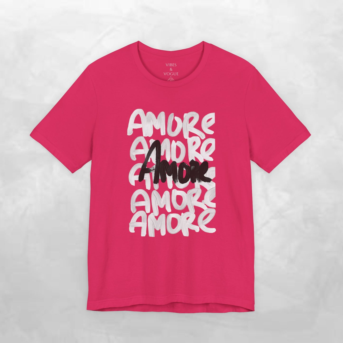 Vibes & Vogue Unisex Short Sleeve Tee - Trendy Graphic Tee for Fashion Lovers