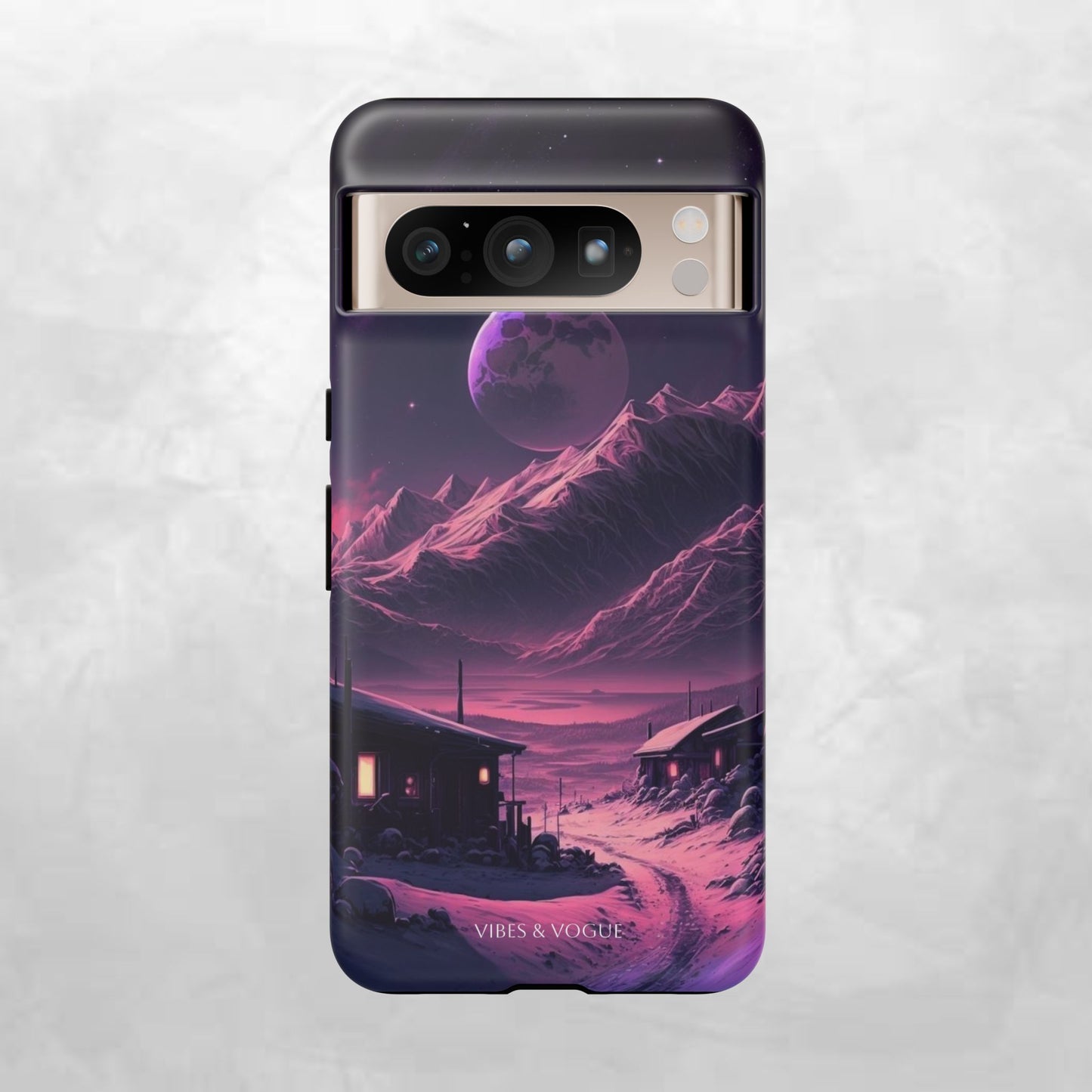 Futuristic Phone Case, Galaxy Aesthetic, Cosmic Art, Stylish Protection, Gifts for Tech Lovers