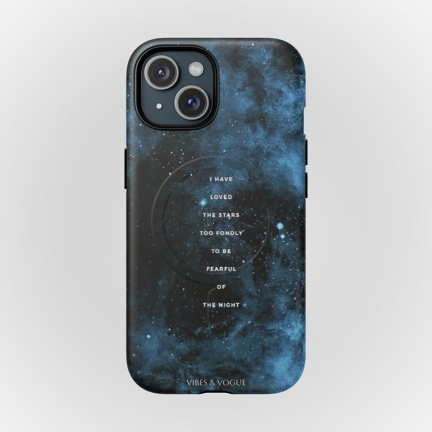 Galaxy-Inspired Tough Magnetic Phone Case - "I Have Loved the Stars"