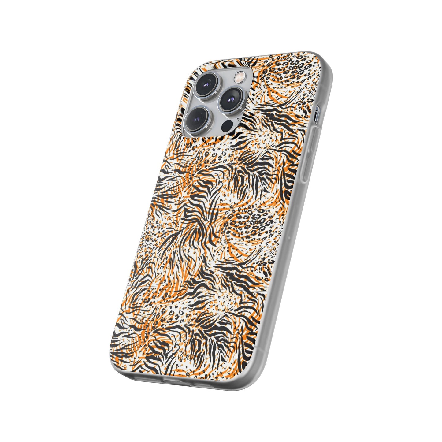 Wild Animal Print Flexi Case for iPhone - Fierce & Trendy Design