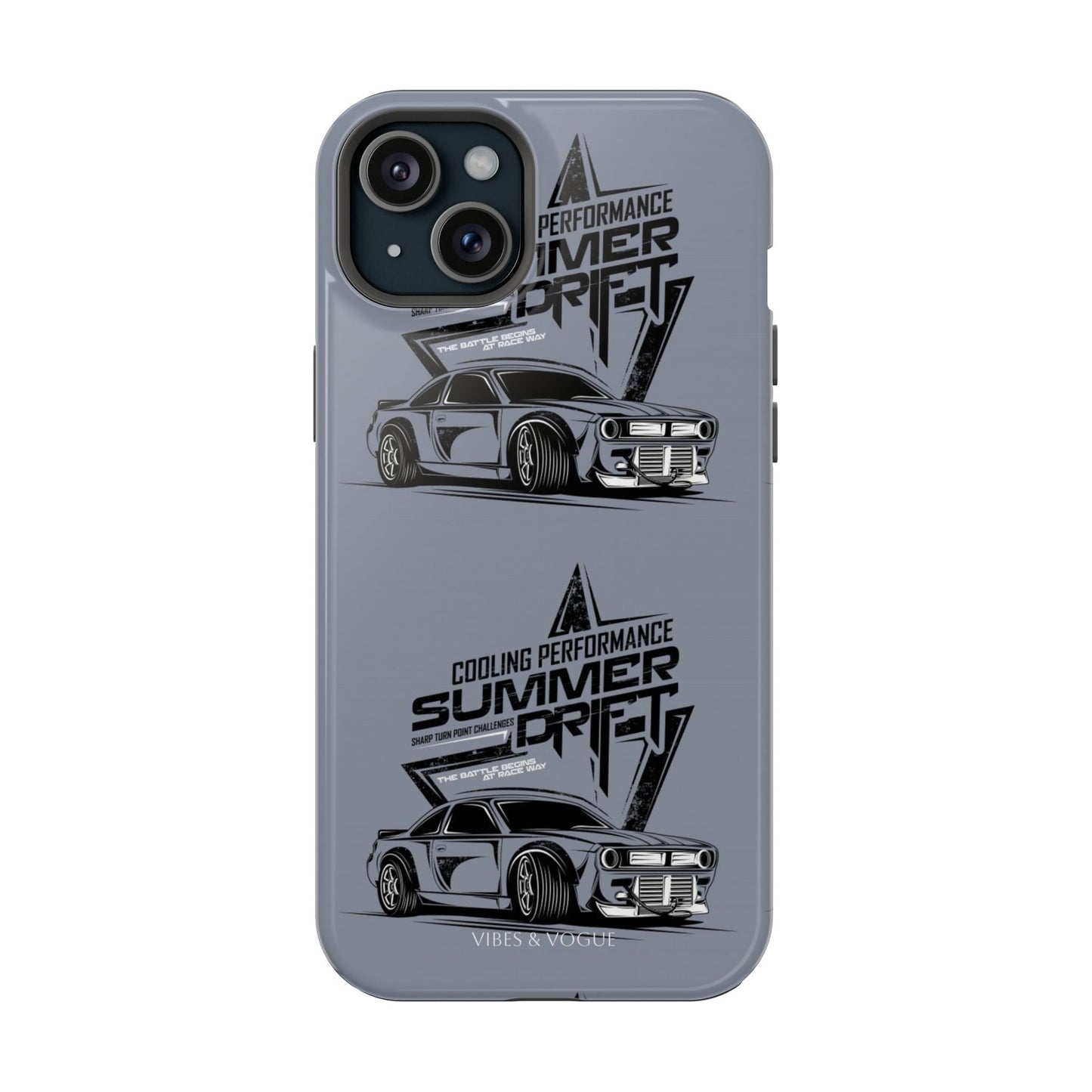 Summer Drift Racing Impact-Resistant Phone Case