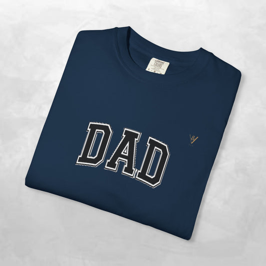 Dad-Themed Garment-Dyed T-Shirt, Perfect Gift for Fathers Day, Casual Wear for Dad, Vintage Dad Shirt, Unique Dad Apparel