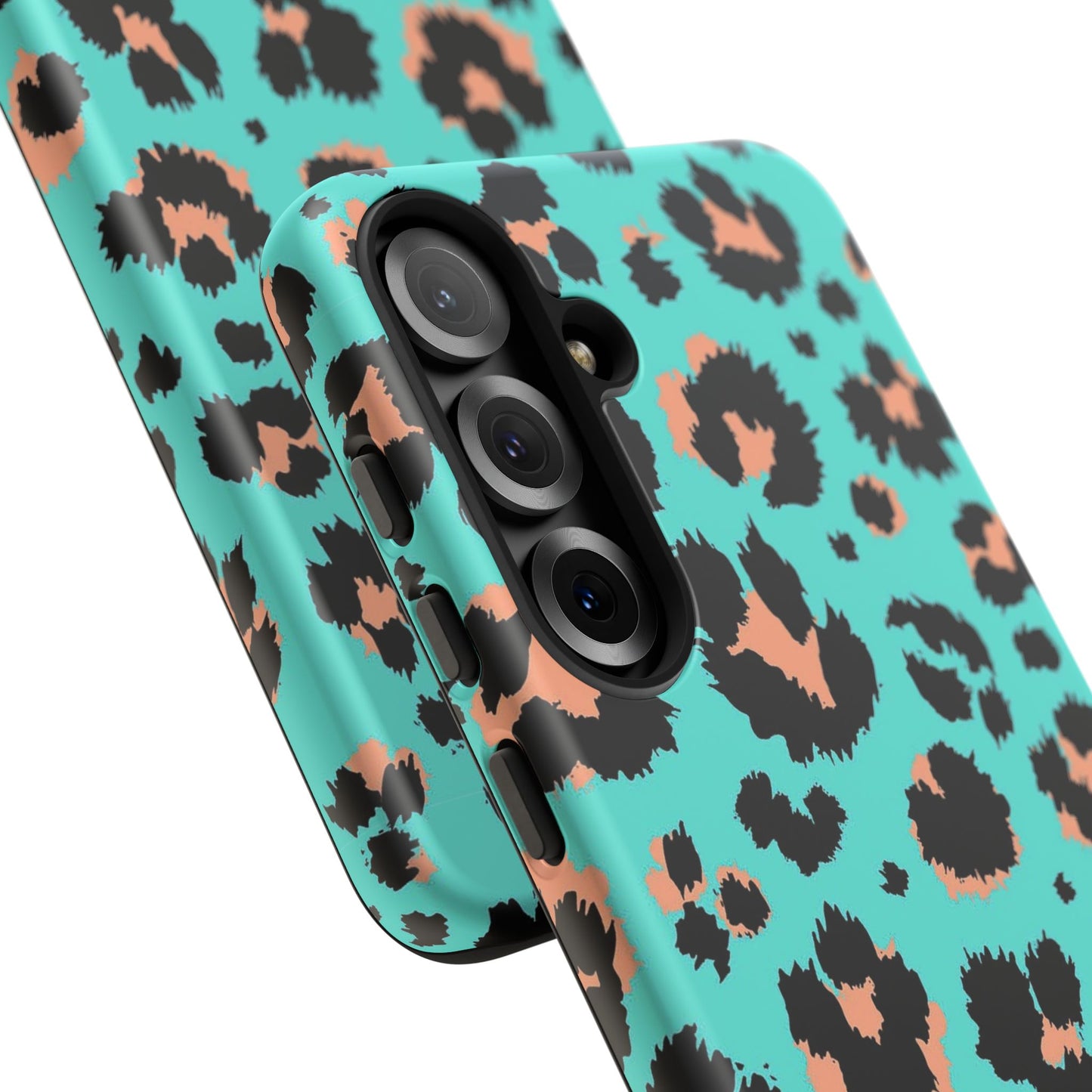 Leopard Print Phone Case, Tough Phone Case, Wild Style Accessory, Animal Print Cover, Stylish Phone Protection