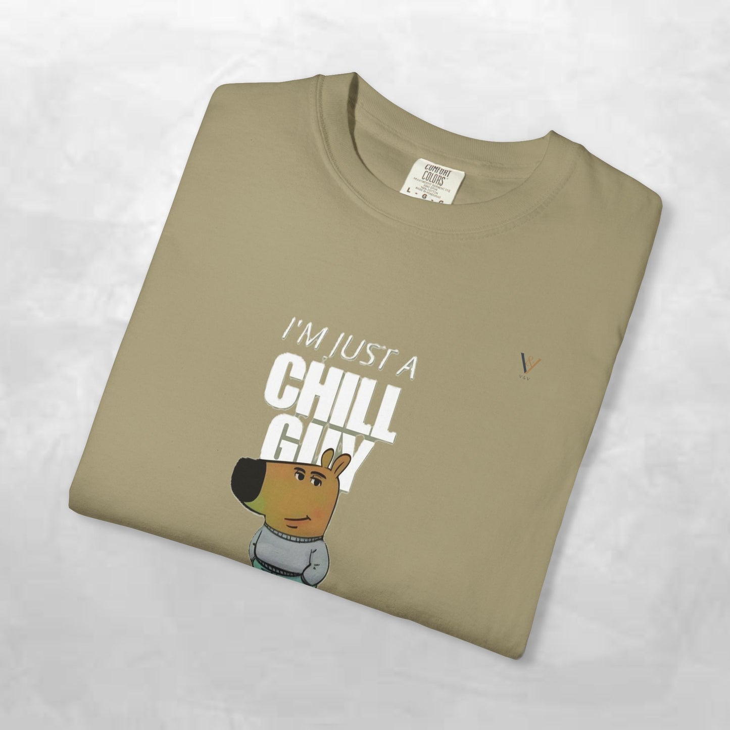 Chill Guy Graphic T-Shirt - Relaxed Unisex Tee for Casual Vibes