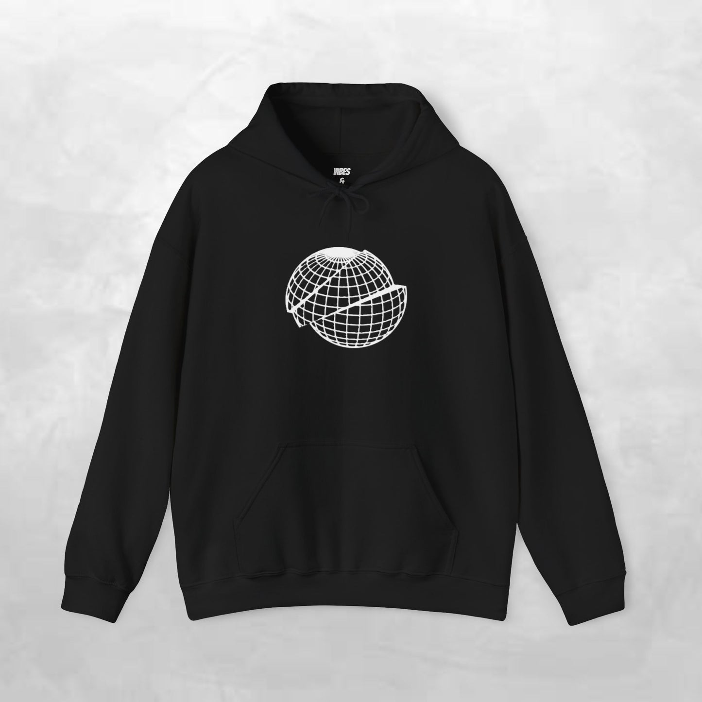 Chill Vibes Unisex Hooded Sweatshirt with Smoky Design