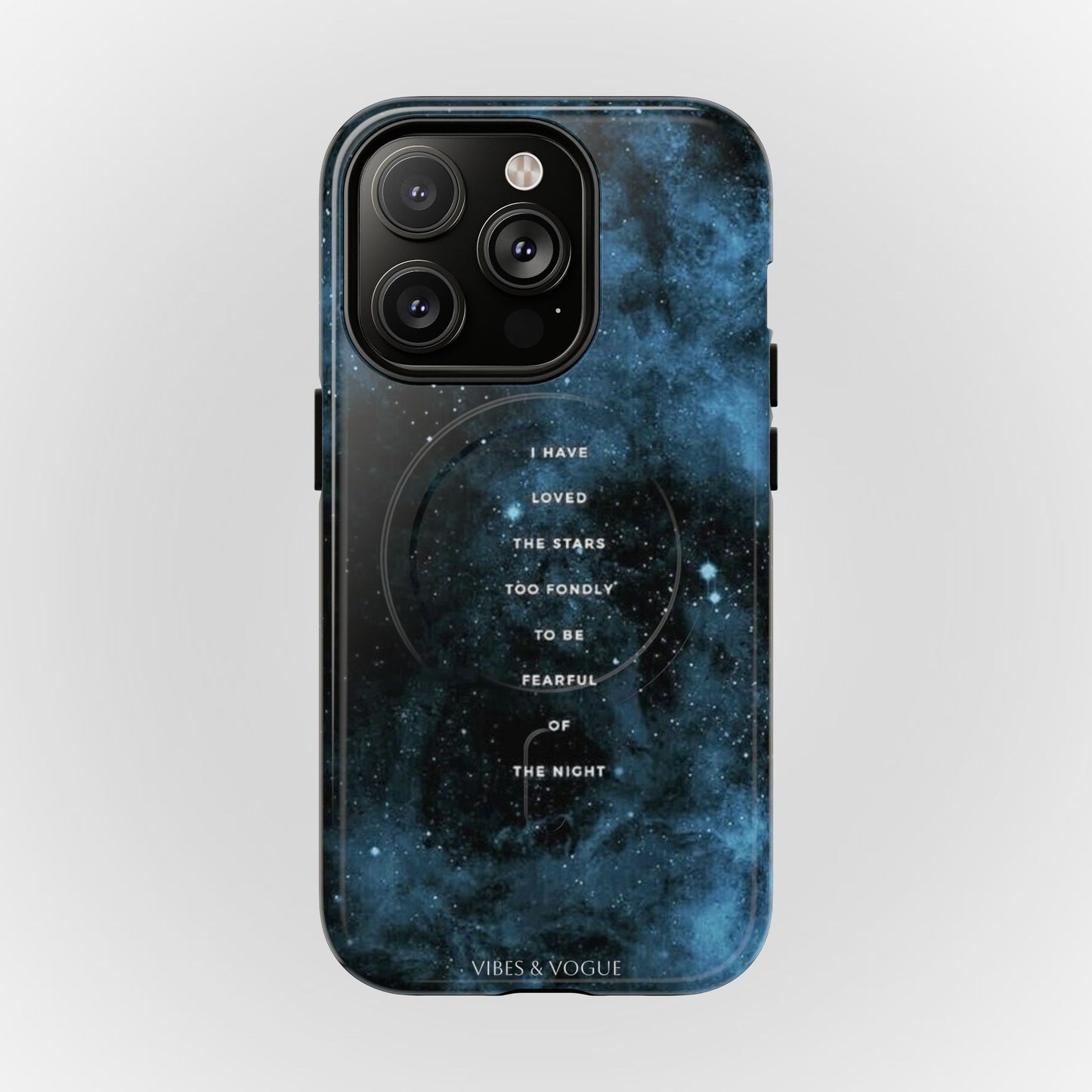 Galaxy-Inspired Tough Magnetic Phone Case - "I Have Loved the Stars"